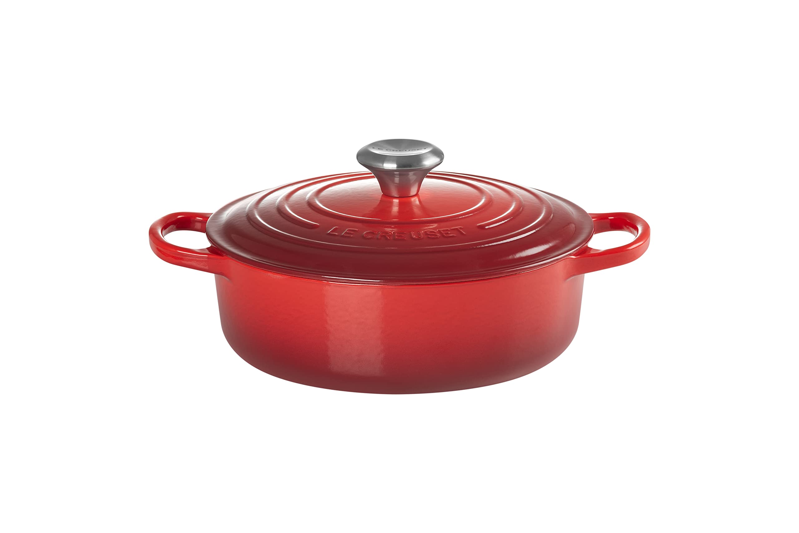 le-creuset-enameled-cast-iron-signature-round-wide-dutch-oven-3-5-qt-cerise image 5