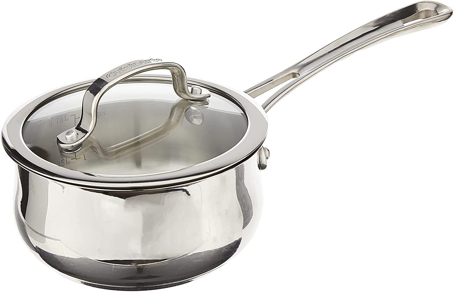 cuisinart-contour-419-14-1-quart-stainless-steel-saucepan-with-cover image 1