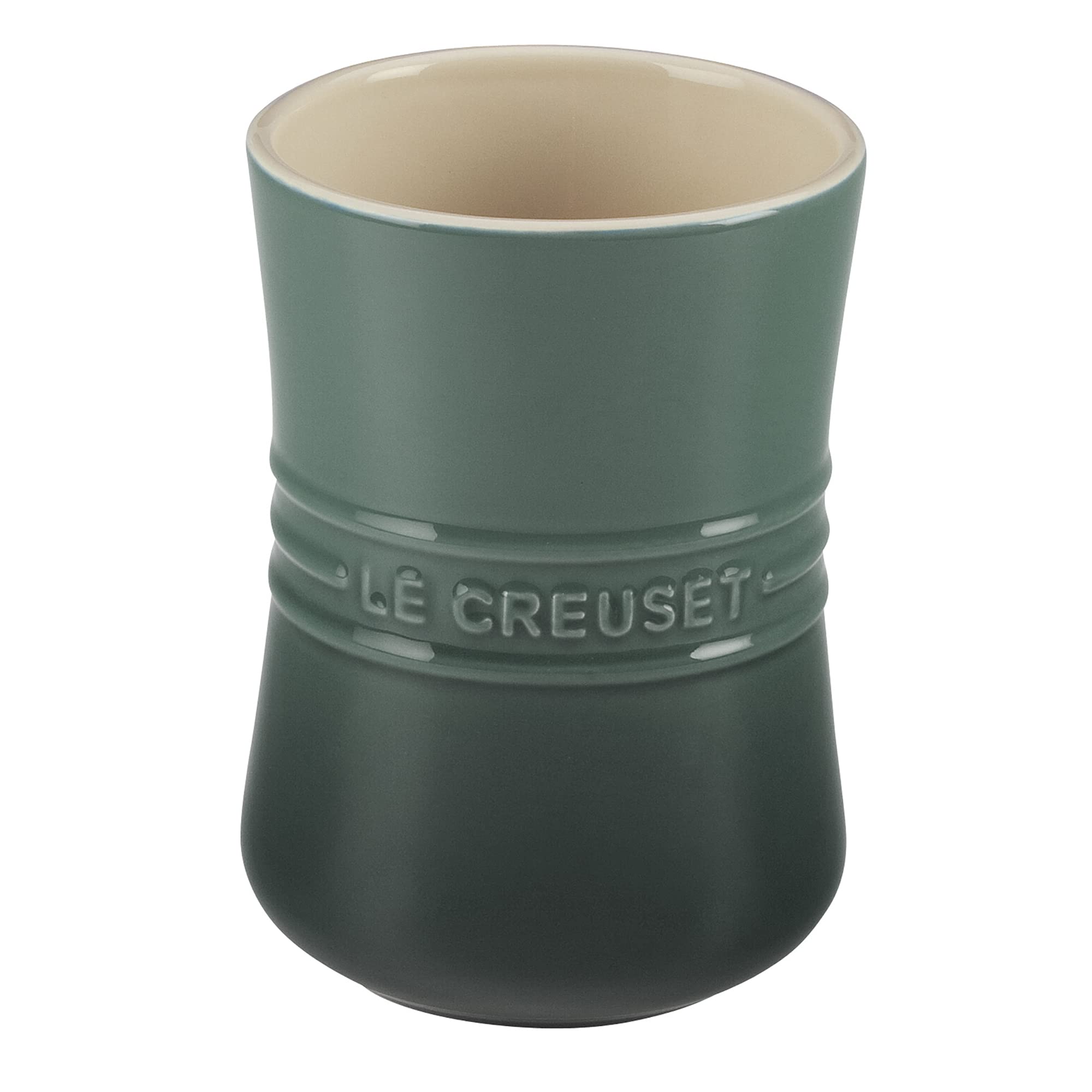 le-creuset-stoneware-utensil-crock-1-qt-artichaut image 1