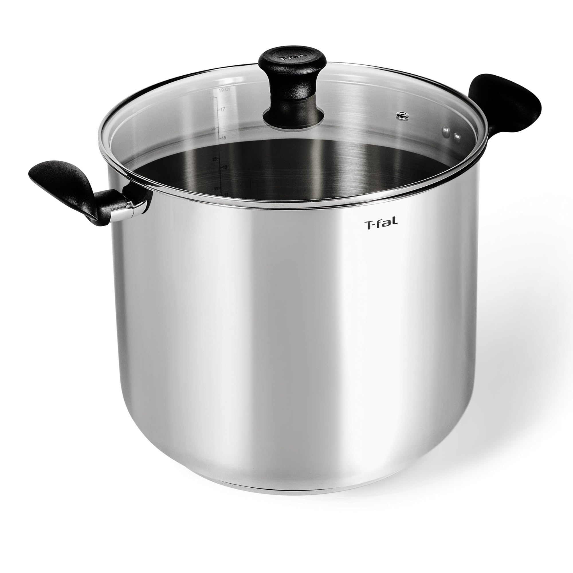 t-fal-specialty-stainless-steel-16-quart-stock-pot-with-lid-induction-compatible image 1