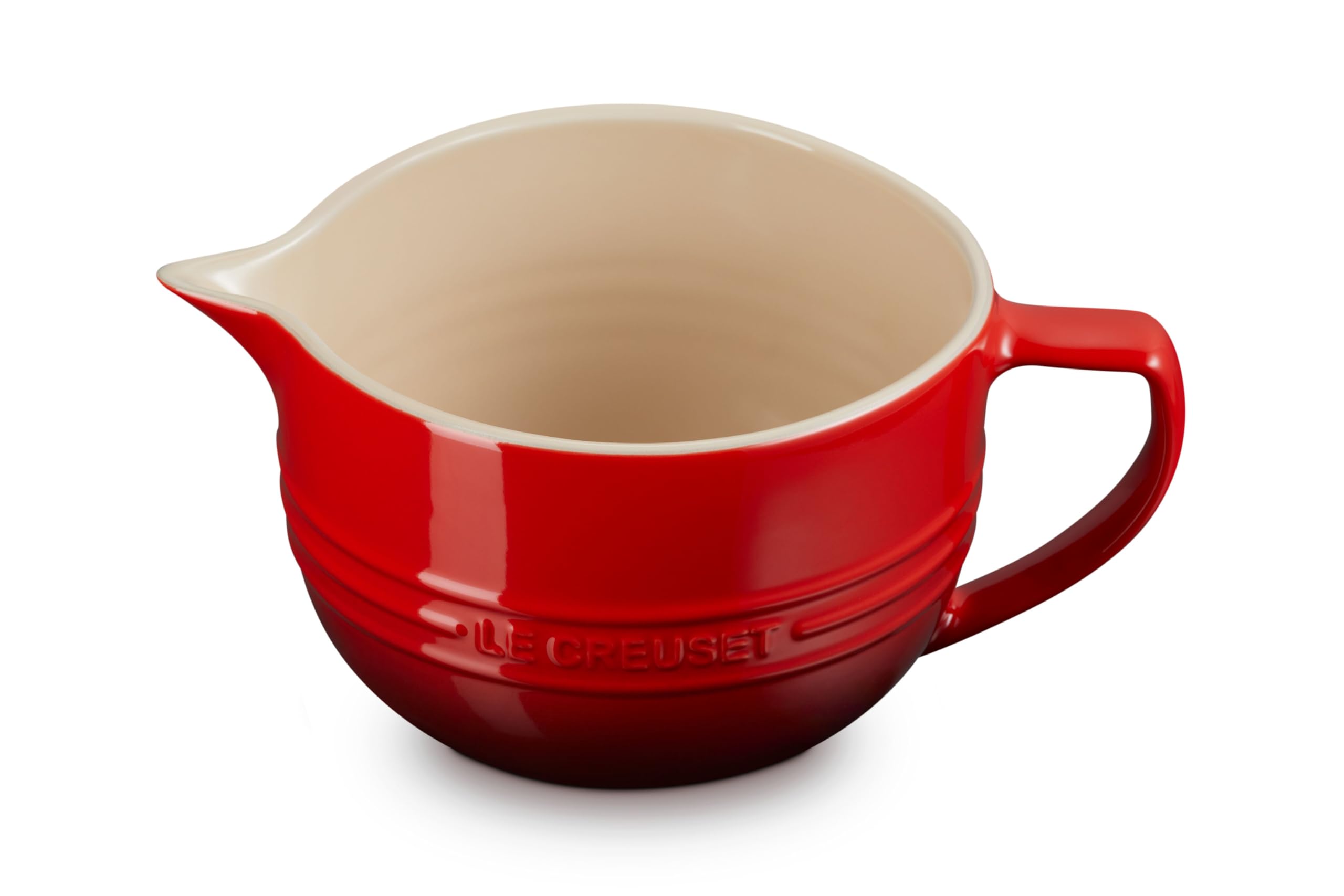 le-creuset-stoneware-signature-batter-bowl-3-25-qt-cerise image 2
