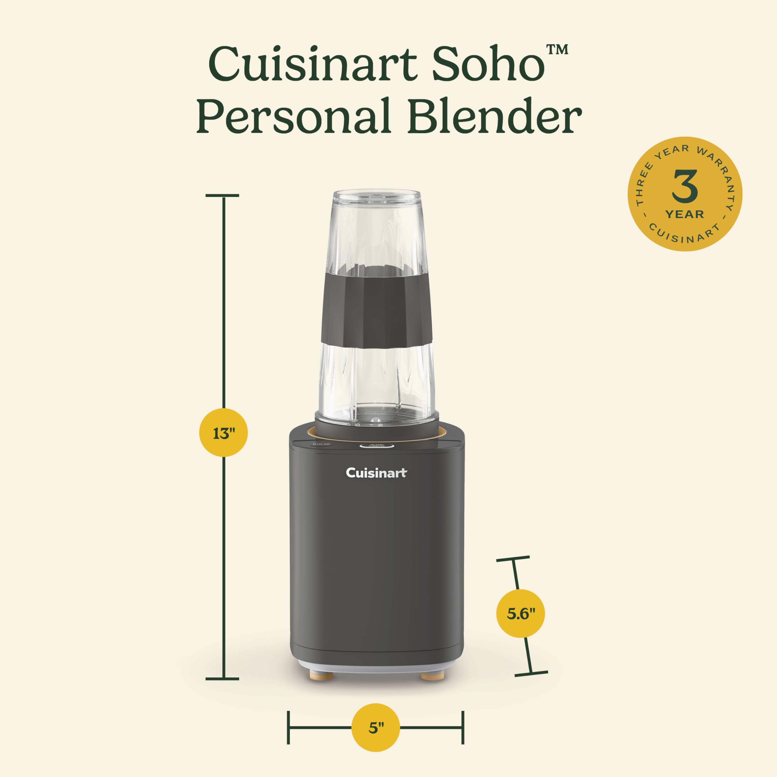 cuisinart-soho-personal-blender-black-cpb-7bk-24-oz-travel-cup image 8
