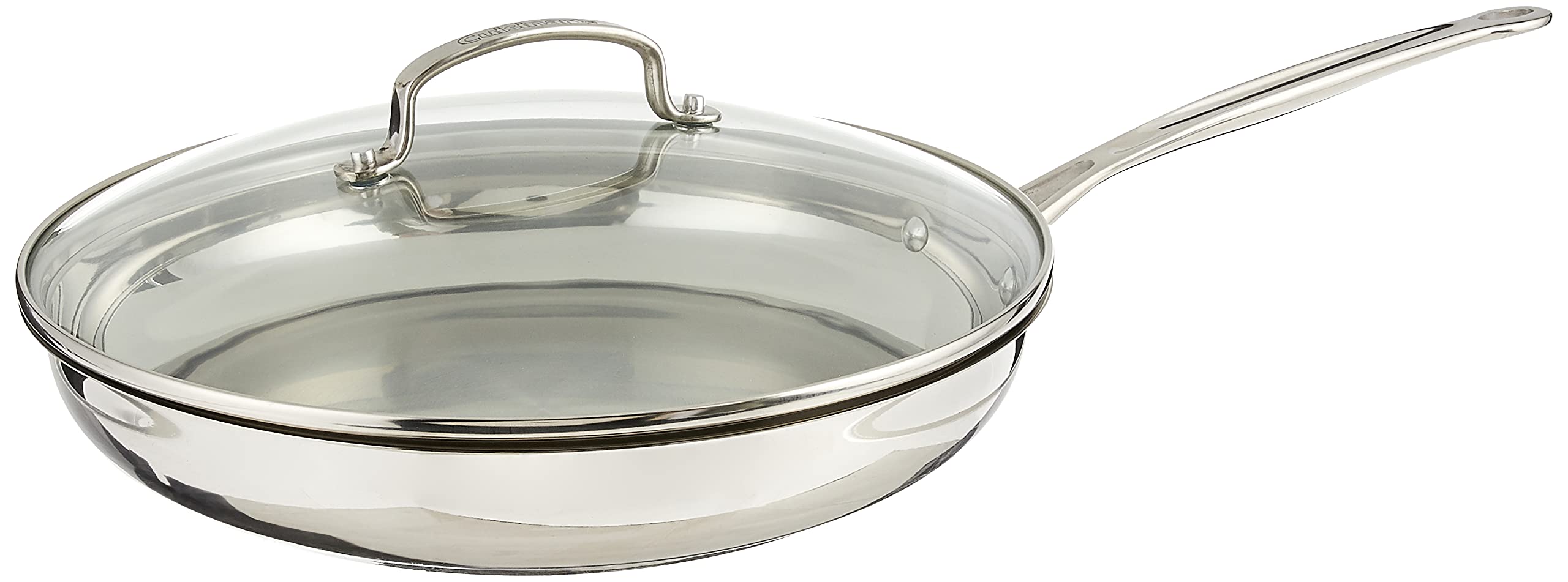 cuisinart-chef-s-classic-12-inch-skillet-with-glass-cover-722-30g image 1