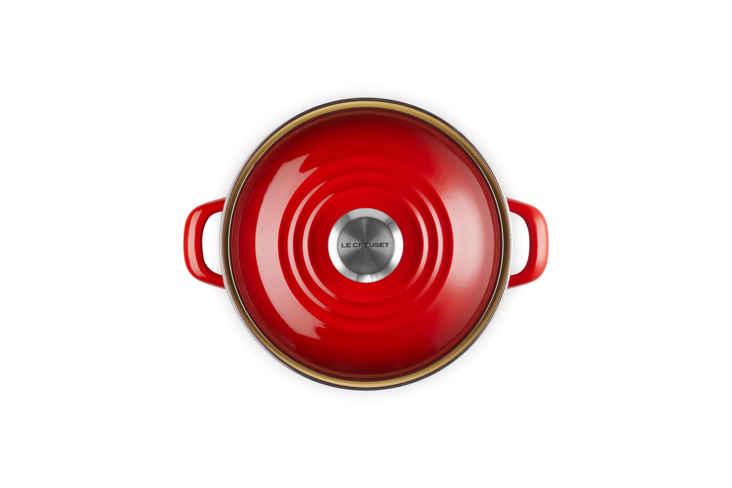 le-creuset-enamel-on-steel-traditional-petite-stockpot-3-8-qt-cerise image 2