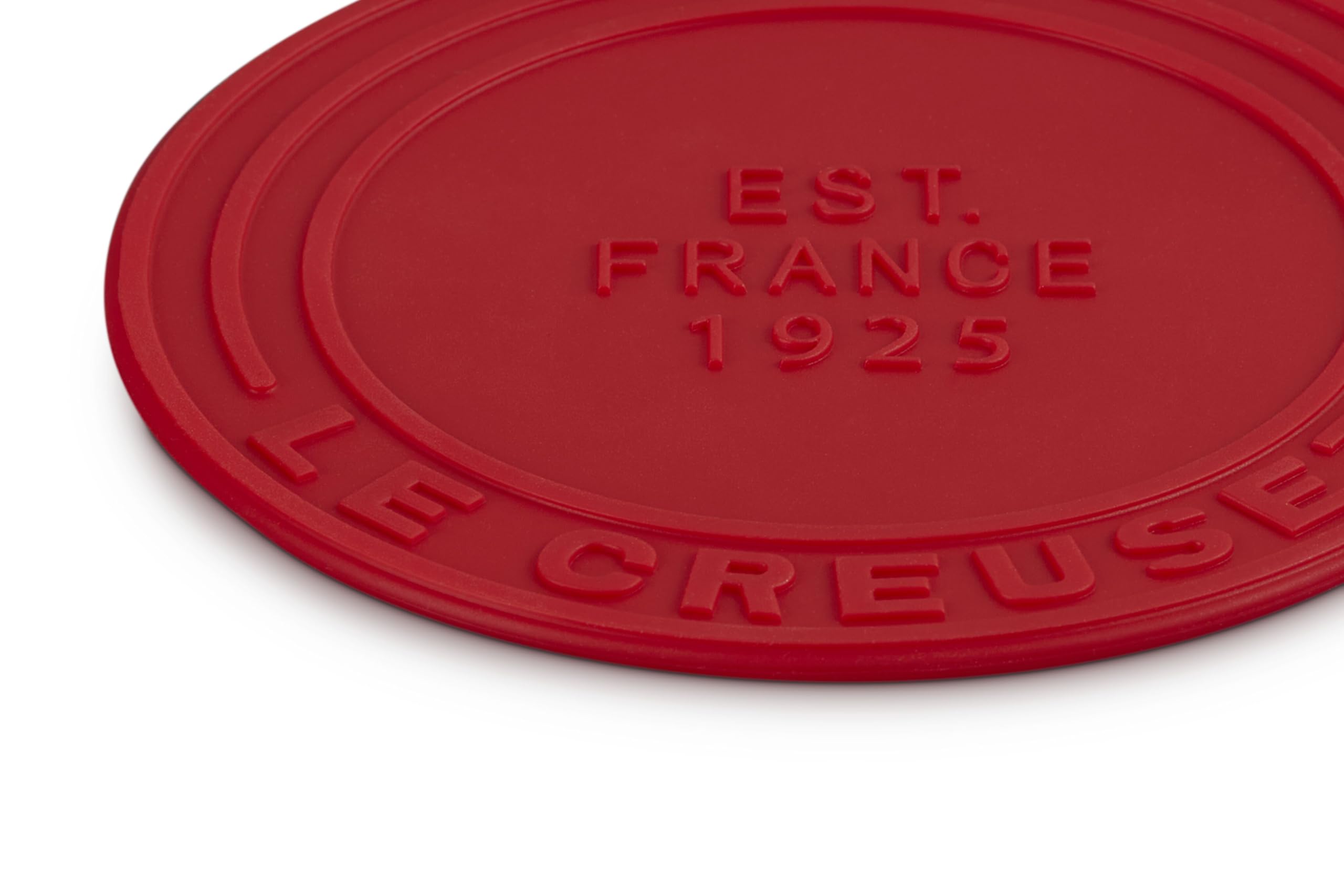 le-creuset-silicone-coasters-set-of-4-cerise-heat-resistant-to-482-f image 2