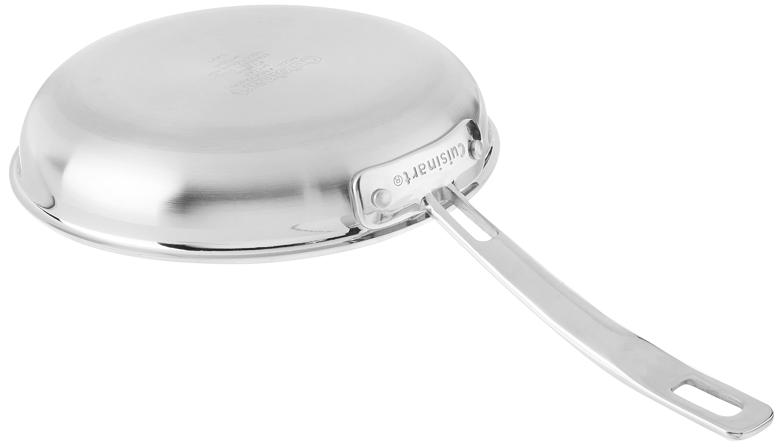cuisinart-multiclad-pro-8-inch-open-skillet-stainless-steel image 4