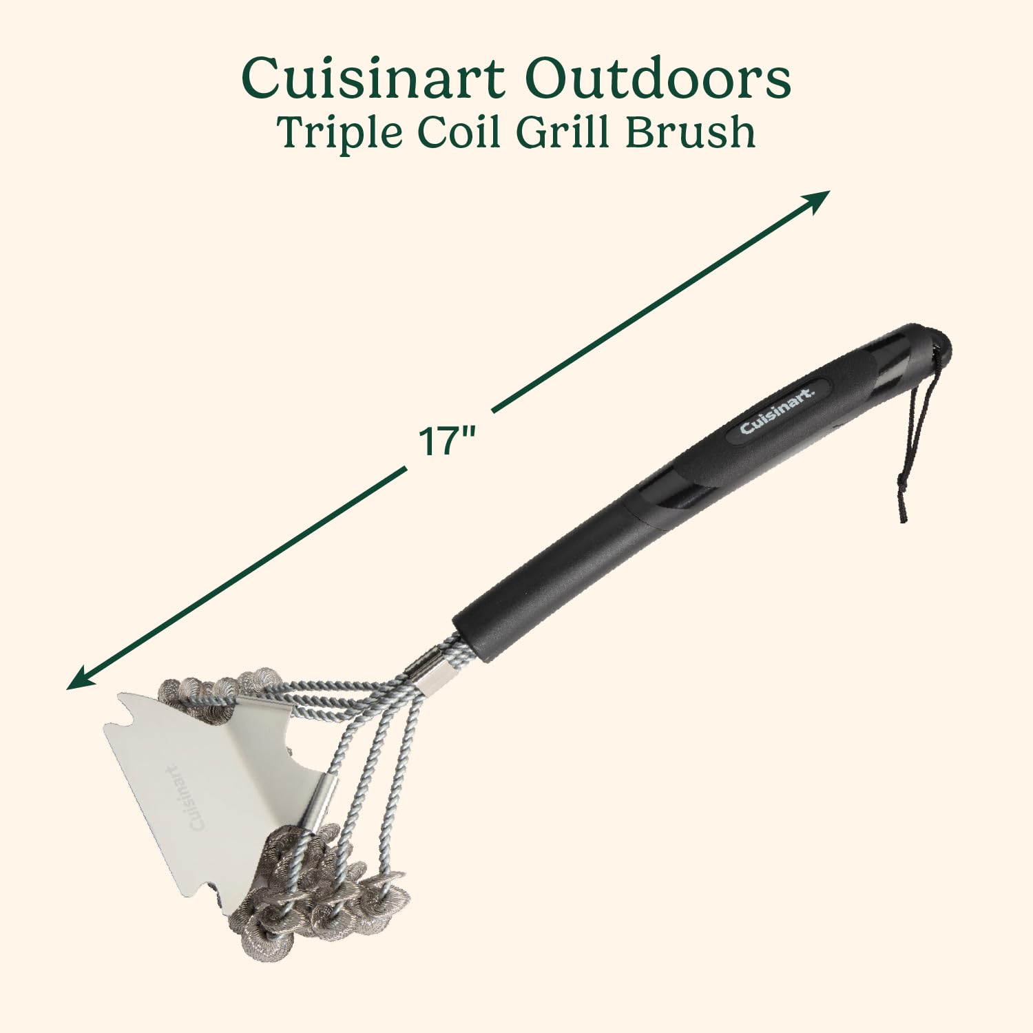 cuisinart-triple-coil-bristle-free-grill-brush-17-inch-stainless-steel-with-wide image 2