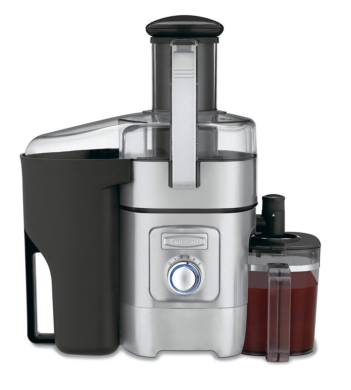 cuisinart-cje-1000p-die-cast-juice-extractor-1000-watt-5-speed-silver-black image 1