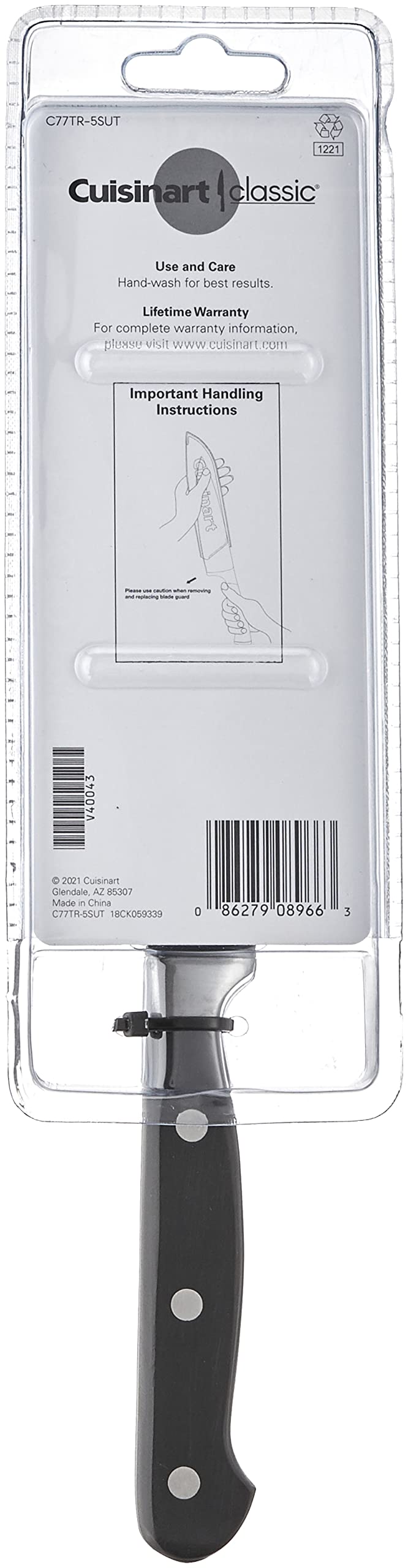 cuisinart-c77tr-5sut-triple-rivet-collection-5-inch-serrated-utility-knife-black image 2