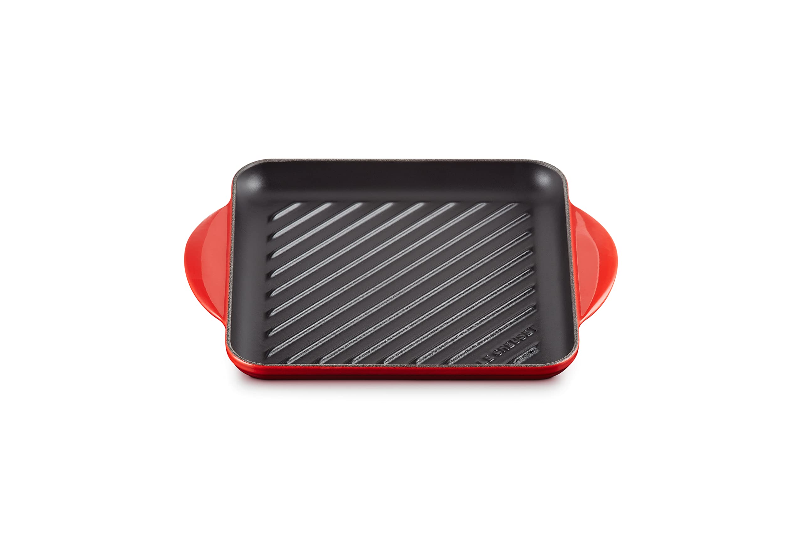 le-creuset-enameled-cast-iron-square-grill-9-5-cerise image 1