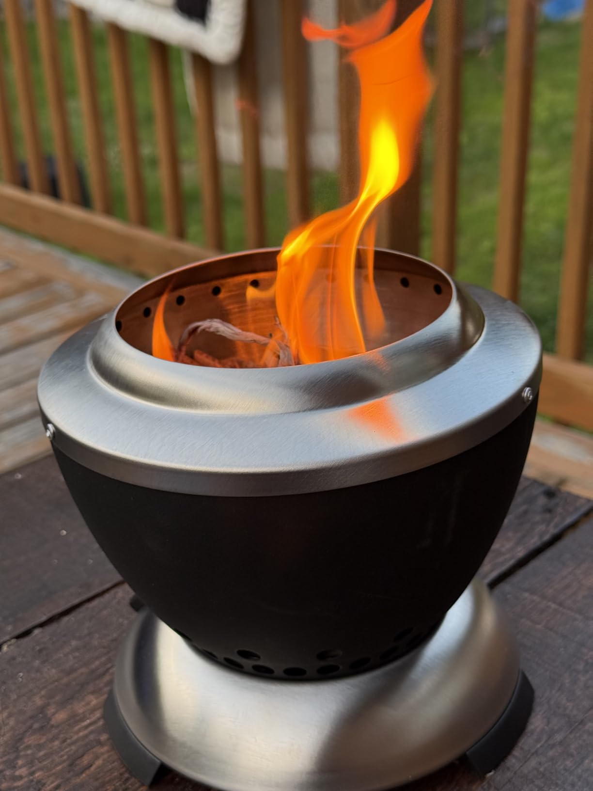 Cozy evenings on the patio
