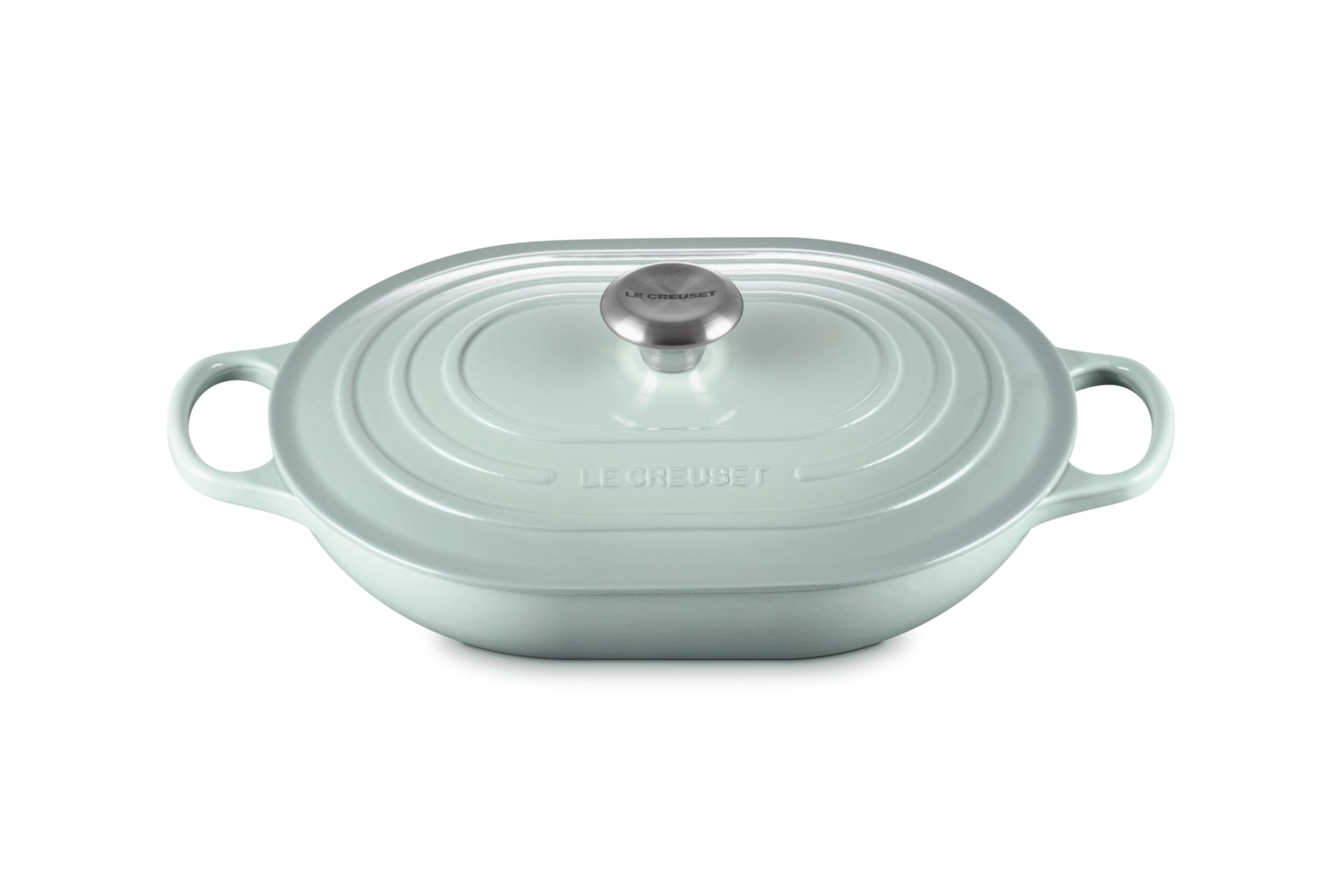 le-creuset-enameled-cast-iron-signature-oval-casserole-3-75-qt-olive image 7