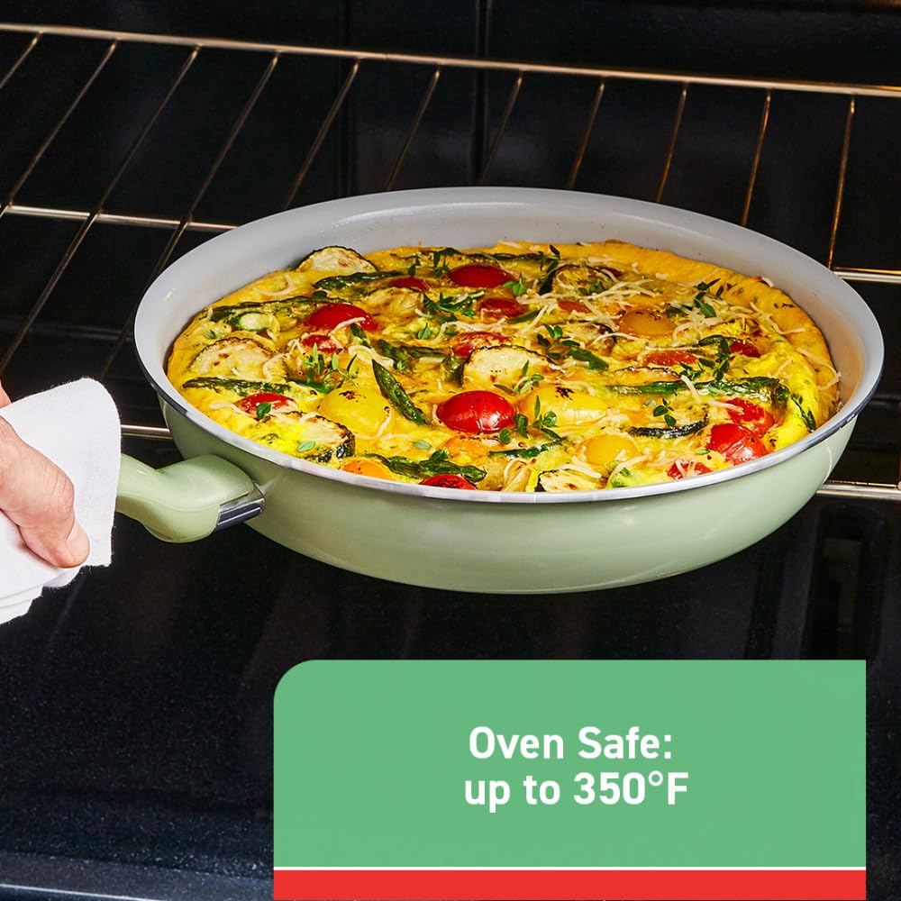 t-fal-simply-cook-recycled-aluminum-ceramic-nonstick-fry-pan-set-2-piece image 6
