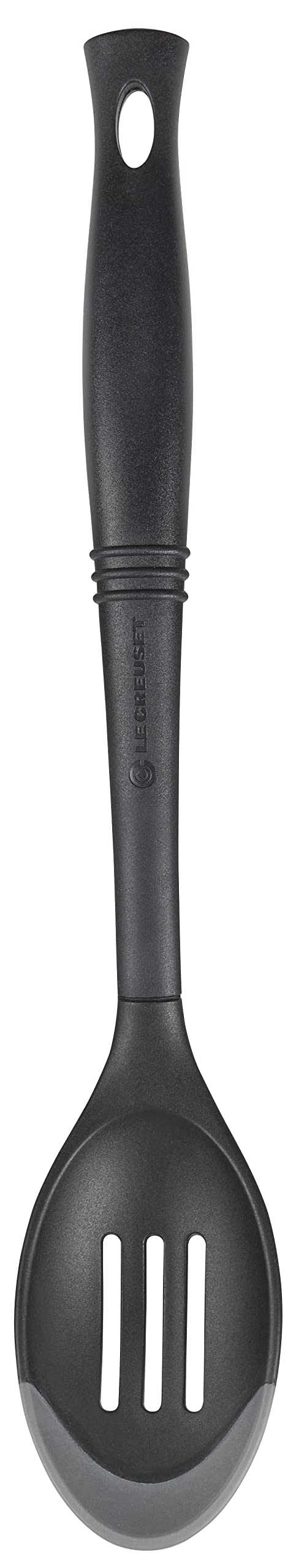 le-creuset-revolution-bi-material-slotted-spoon-13-5-oyster image 1