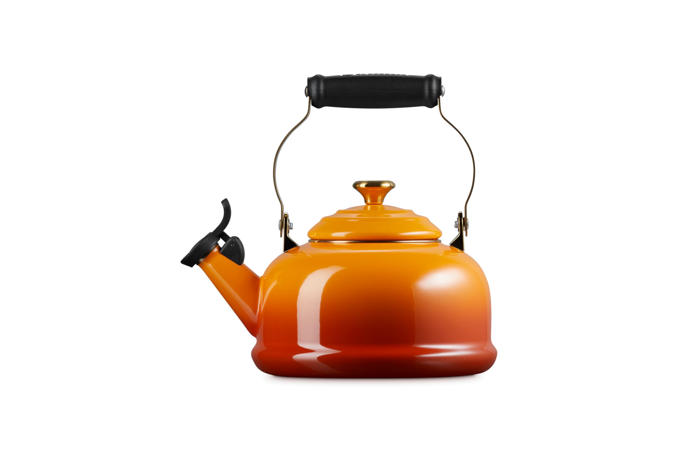 le-creuset-enamel-on-steel-whistling-tea-kettle-with-gold-finishes-1-7-qt-persim image 3