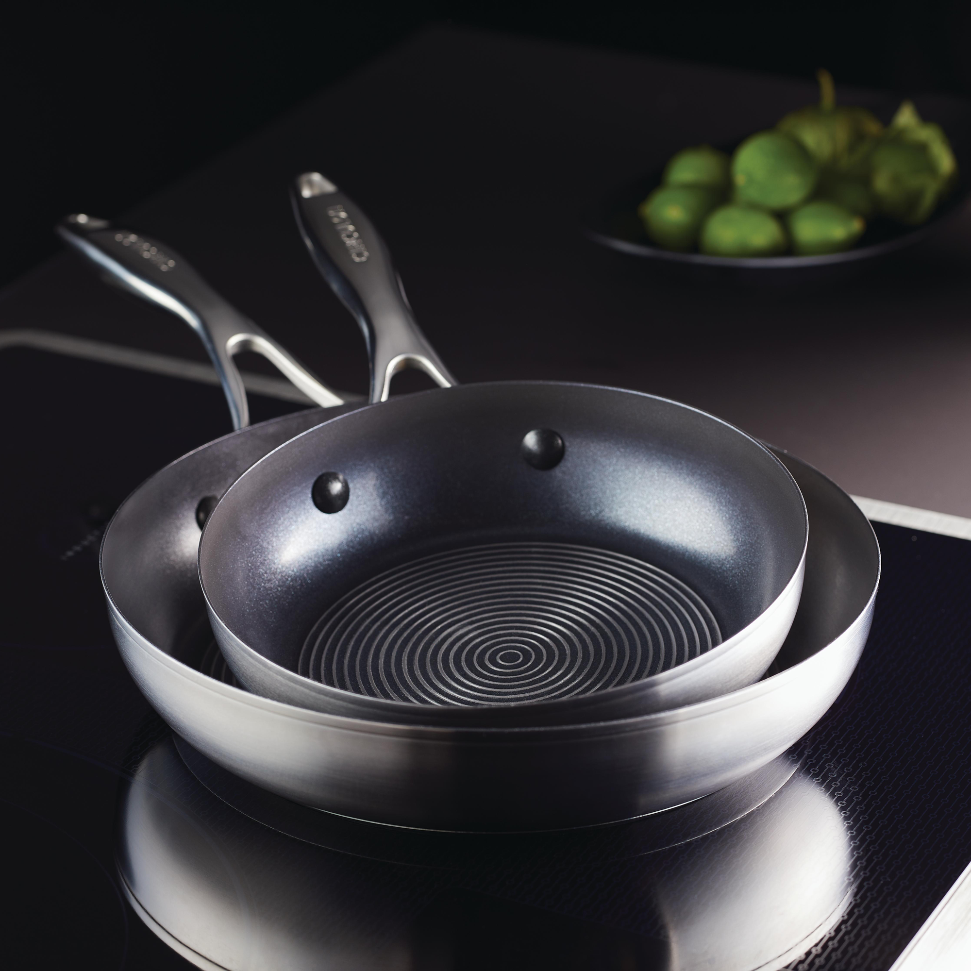 circulon-8-10-25-hybrid-stainless-steel-open-frying-pans image 2