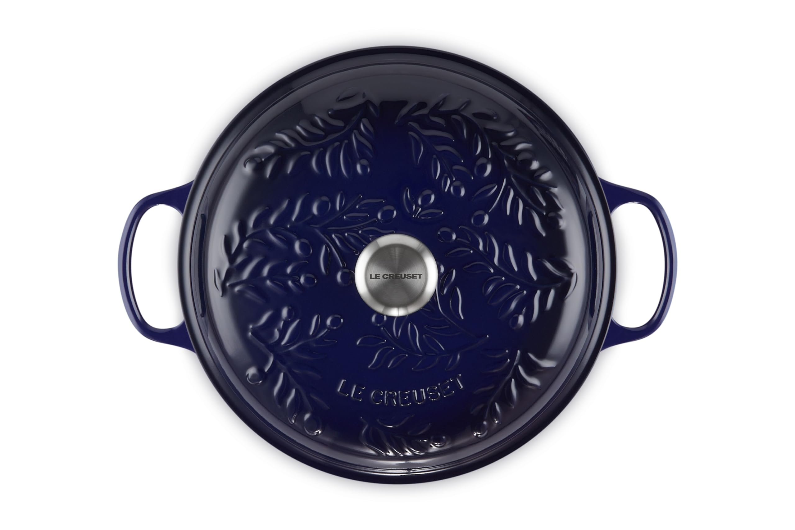 le-creuset-olive-branch-collection-enameled-cast-iron-signature-braiser-3-5-qt-i image 3