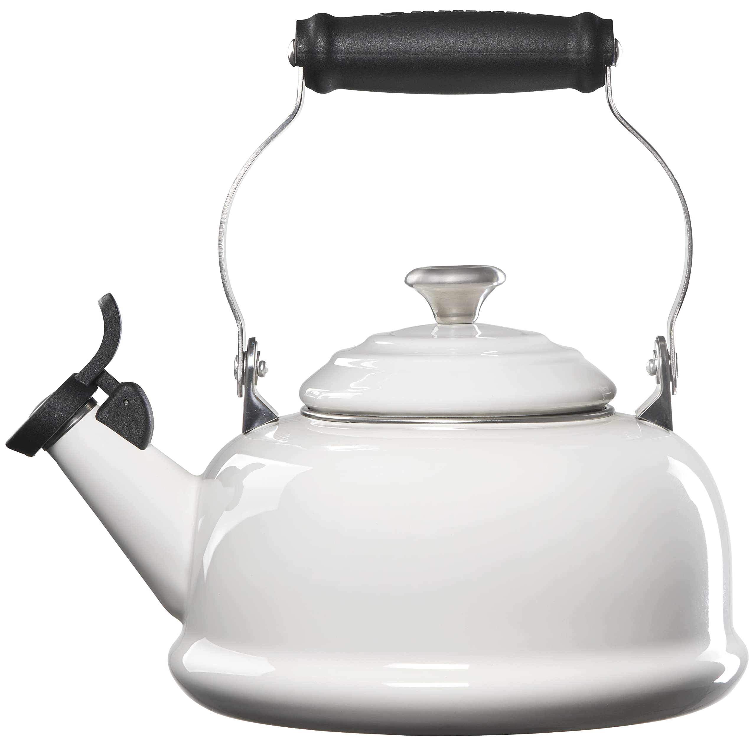 le-creuset-enamel-on-steel-classic-whistling-tea-kettle-1-7-qt-white-pack-of-6 image 2