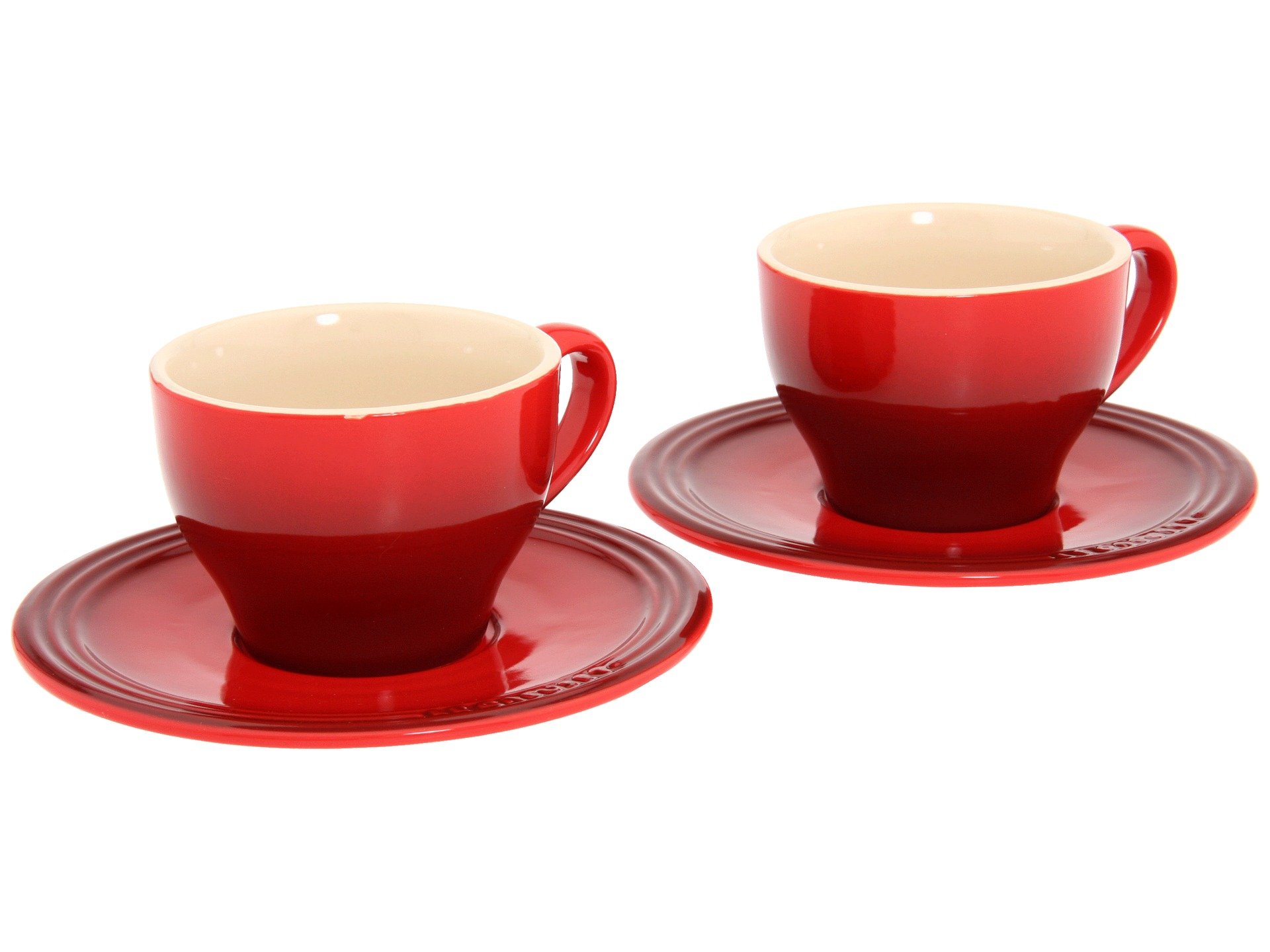 le-creuset-cappuccino-cups-and-saucers-7-oz-marseille image 2