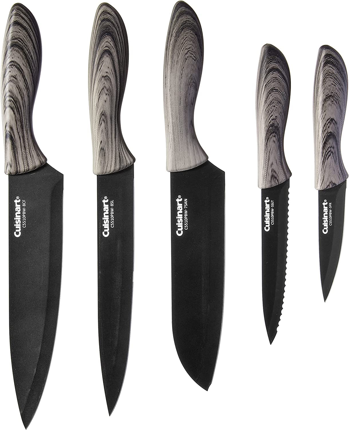 cuisinart-advantage-10-piece-nonstick-cutlery-set-black image 3