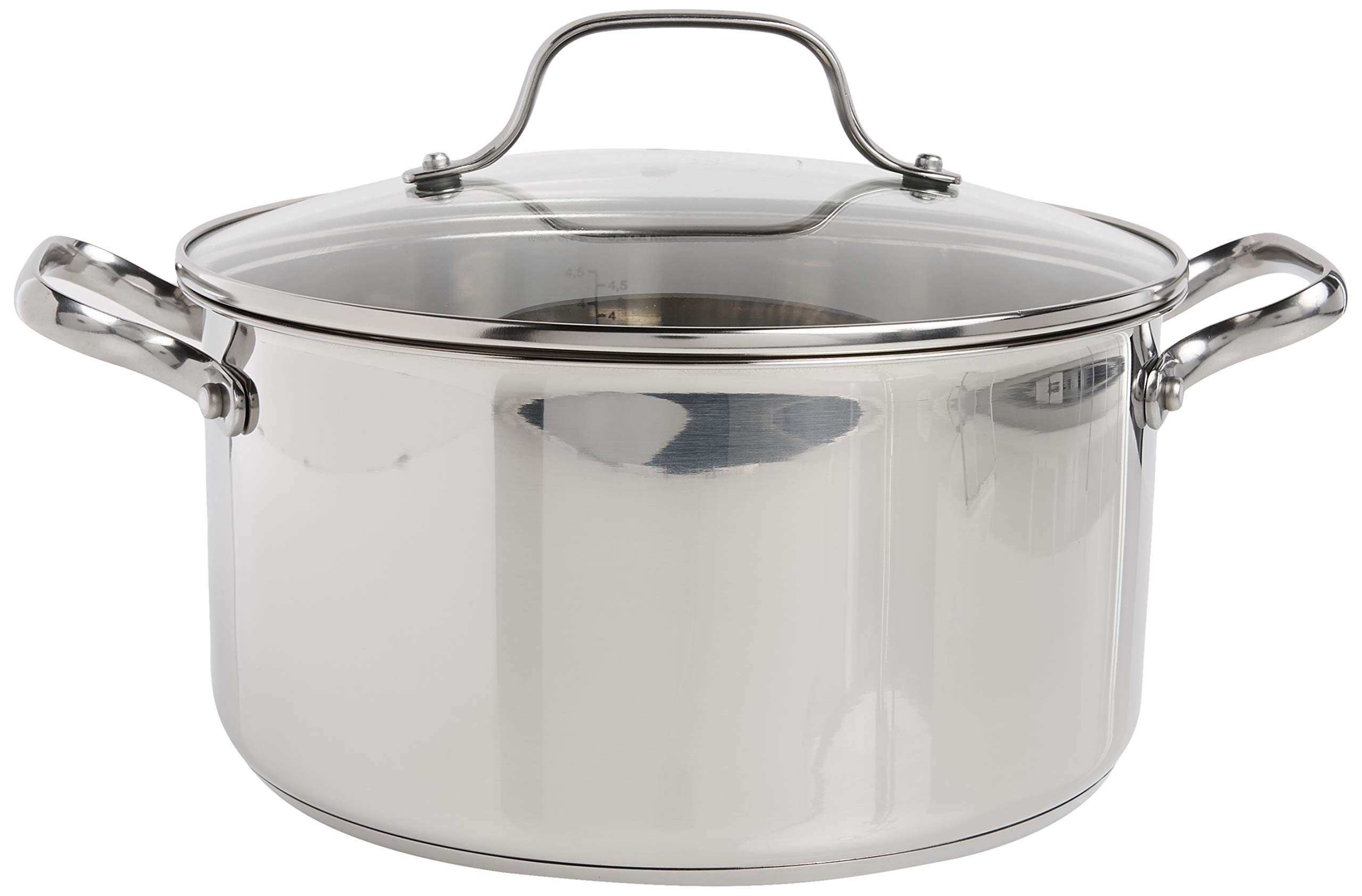 t-fal-performa-stainless-steel-stockpot-9-5-inch-with-vented-glass-lid image 2