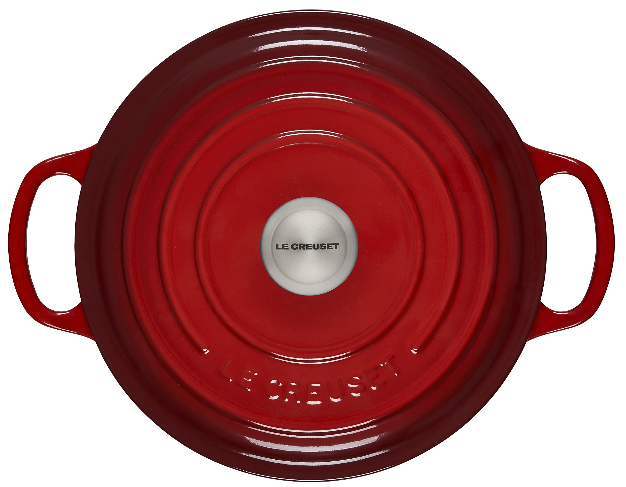 le-creuset-enameled-cast-iron-signature-round-dutch-oven-3-5-qt-cerise image 3