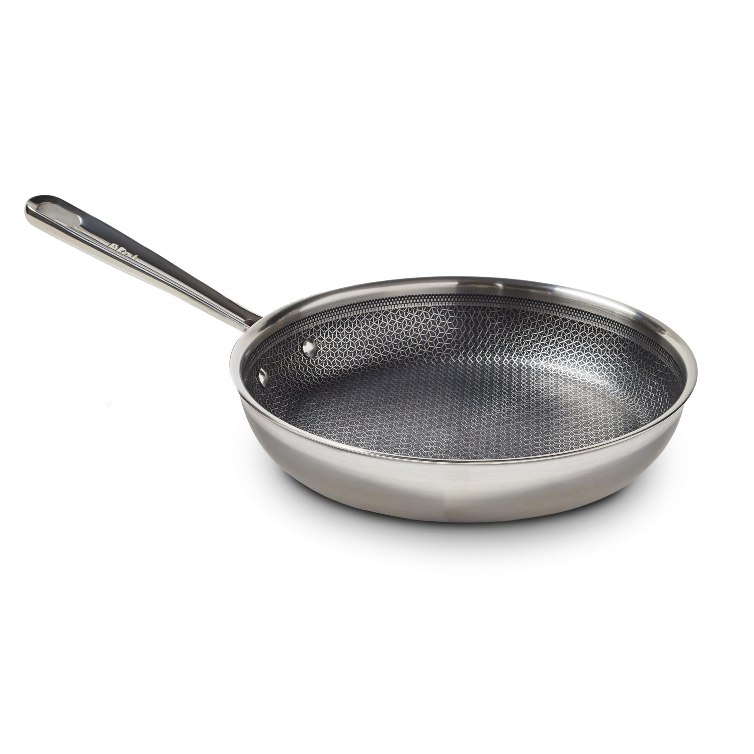 t-fal-hybridmesh-10-25-inch-tri-ply-stainless-steel-fry-pan-silver-black image 8