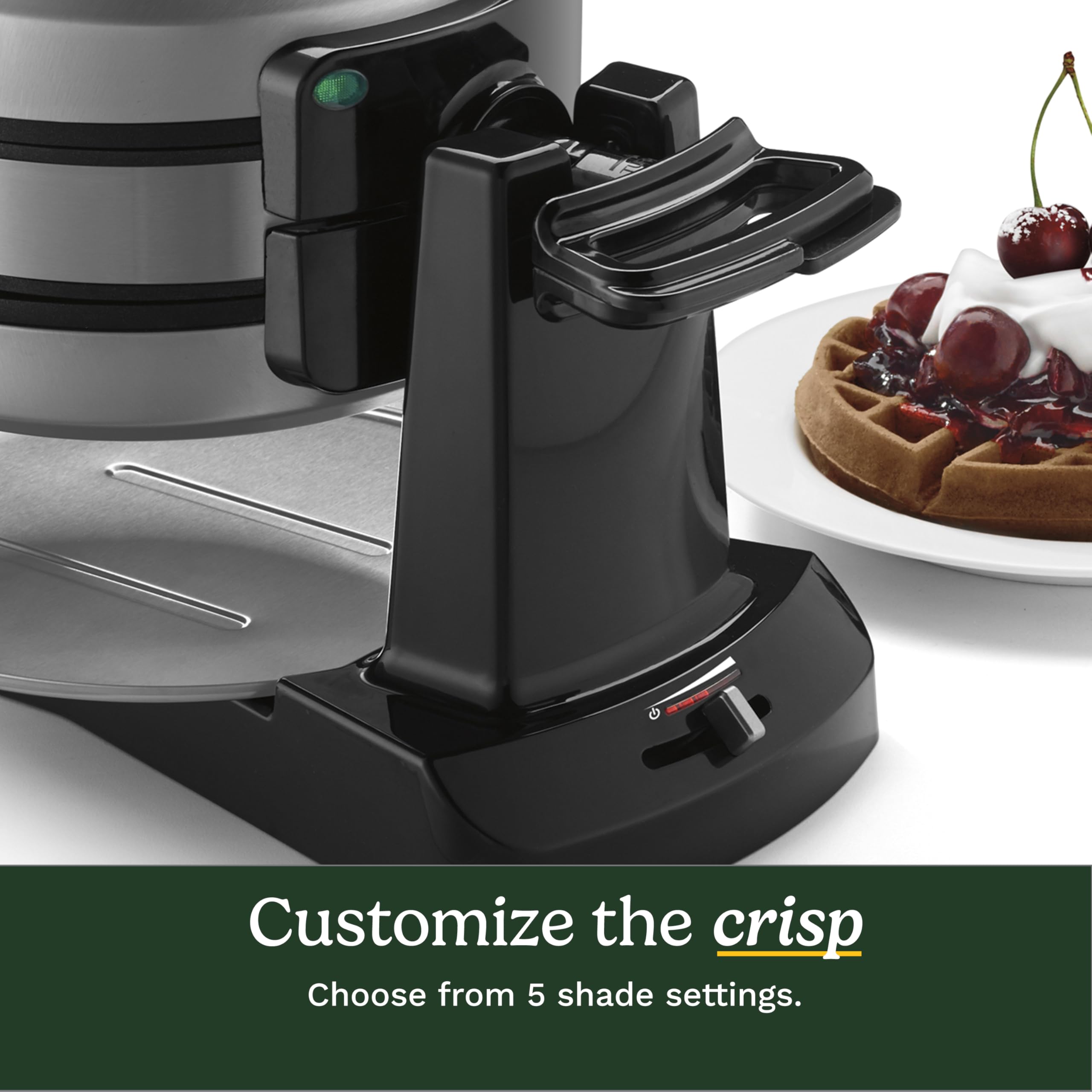 cuisinart-waf-f40nas-double-flip-belgian-waffle-maker-stainless-steel-grey-black image 7