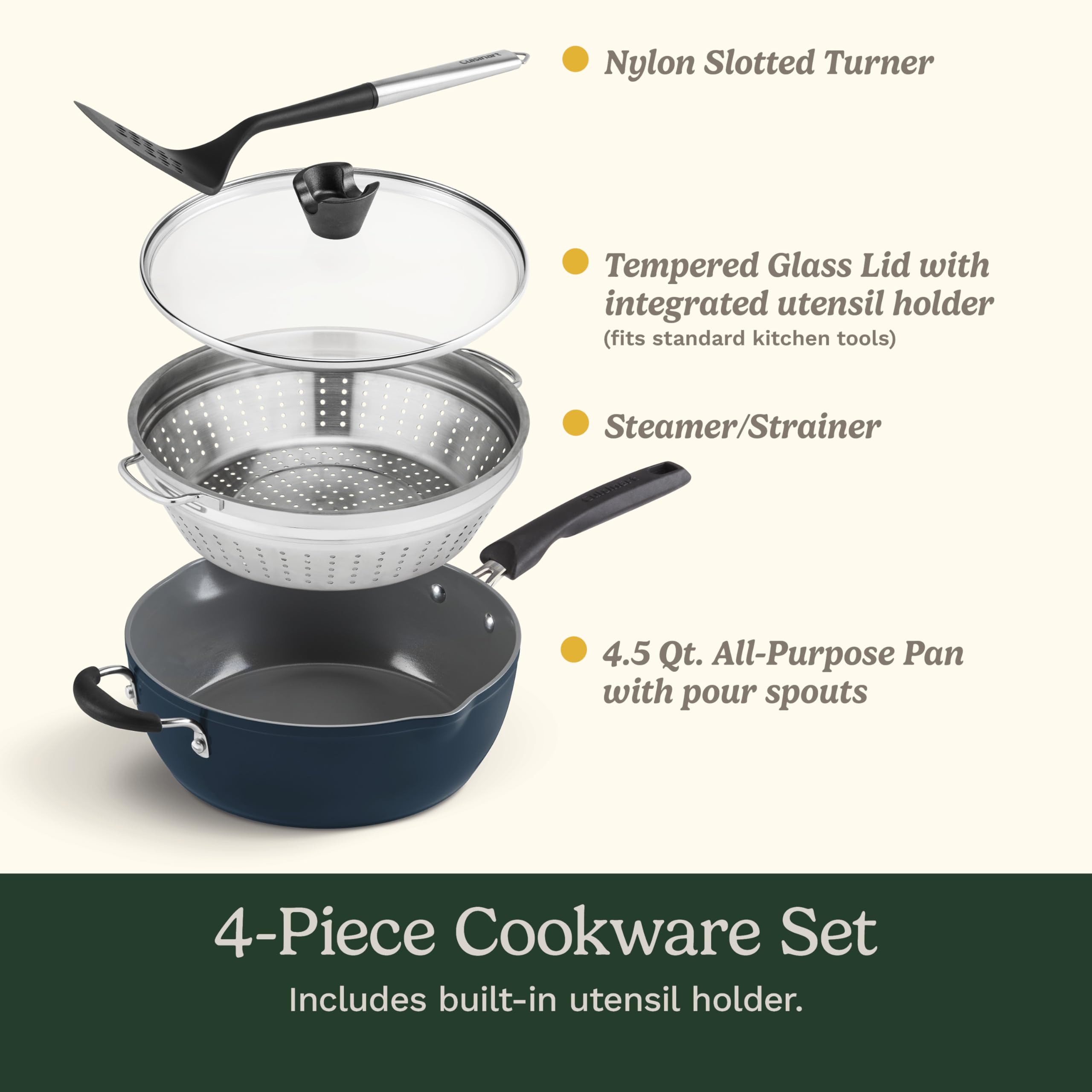cuisinart-preferred-pan-4-piece-set-4-5-qt-multi-purpose-pan-with-cover-steamer- image 8