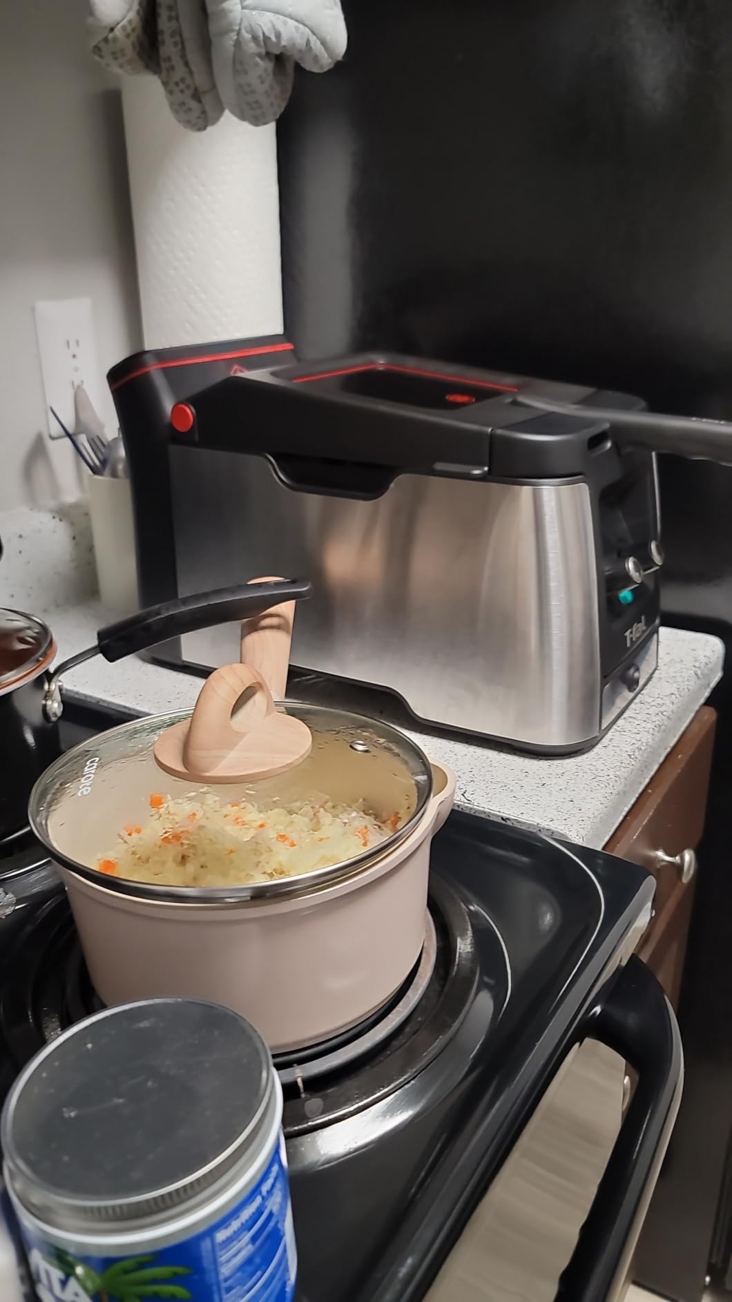 My husband is a chef now