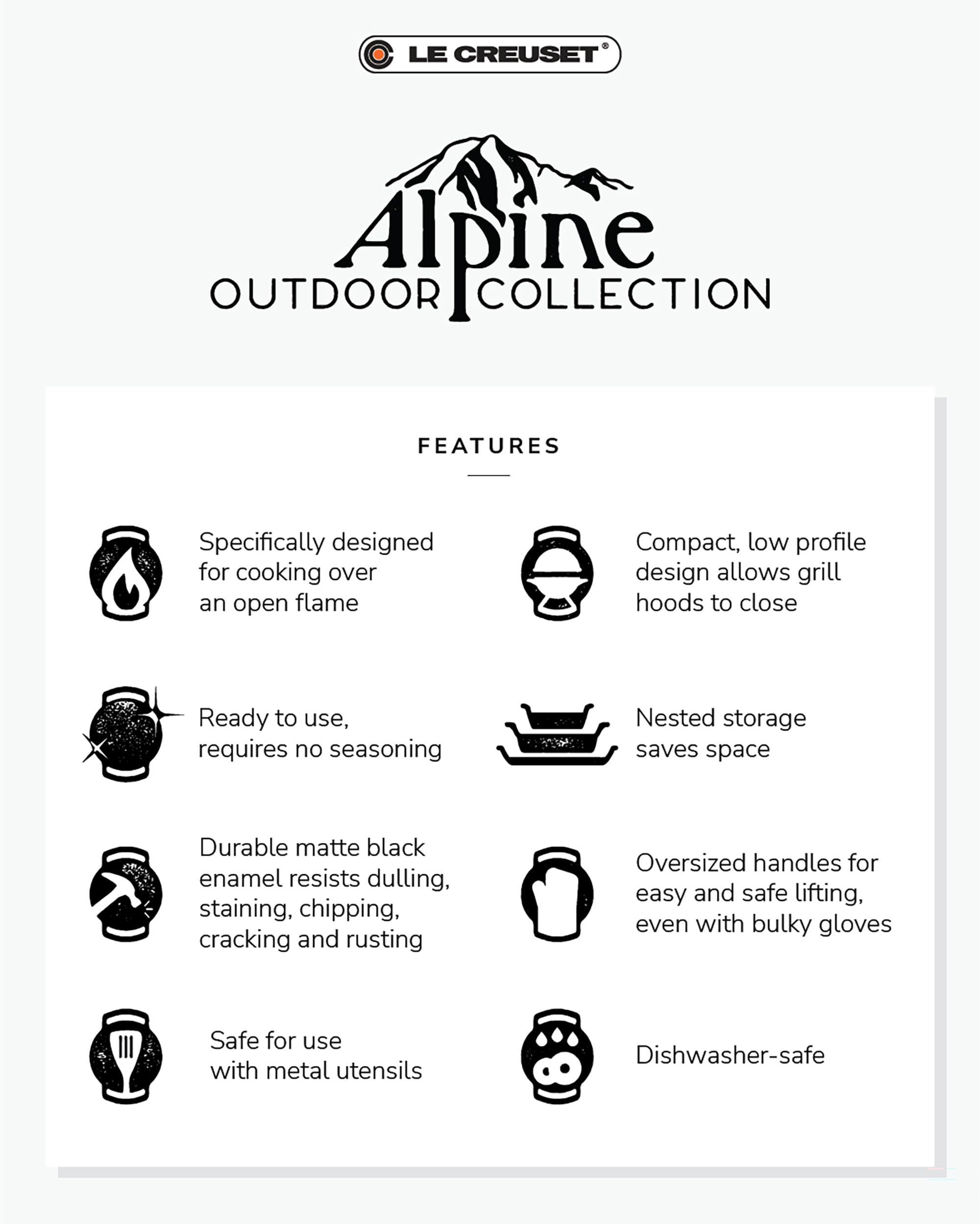 le-creuset-alpine-outdoor-enameled-cast-iron-round-utility-pan-3-5-qt image 8