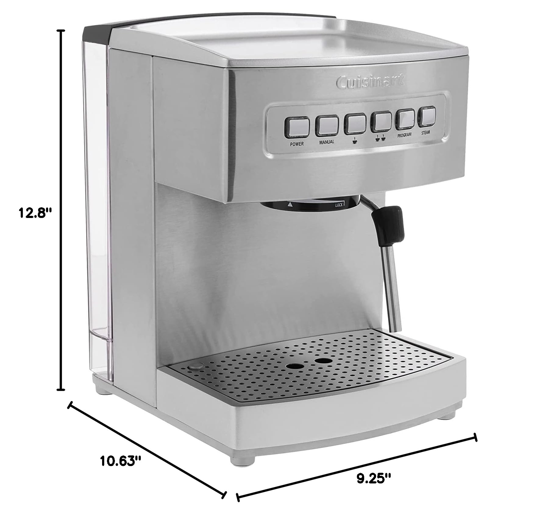 cuisinart-em-200np1-programmable-15-bar-espresso-maker-stainless-steel image 3