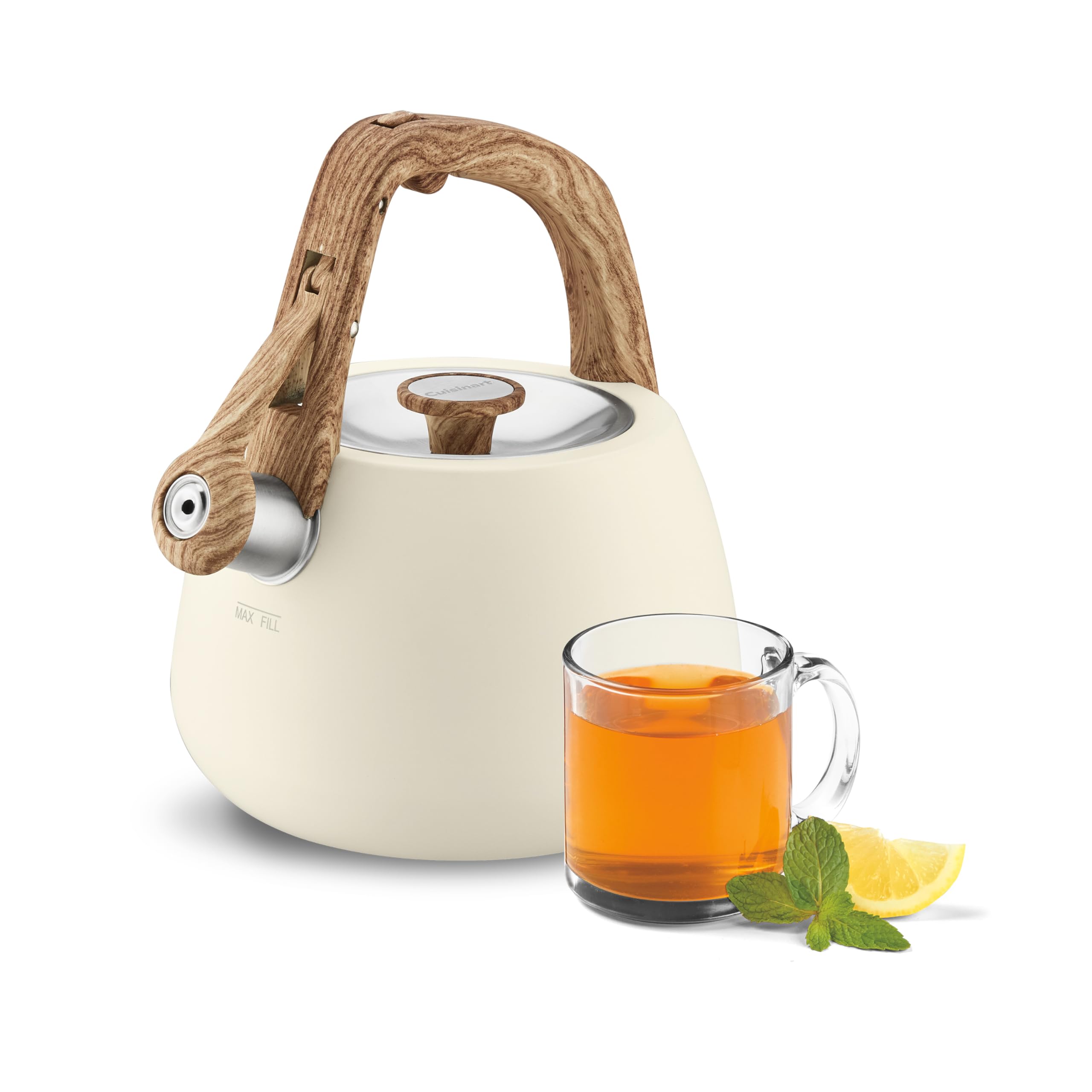 cuisinart-sweet-retreat-2-qt-tea-kettle-matte-cream-with-wood-handle image 5