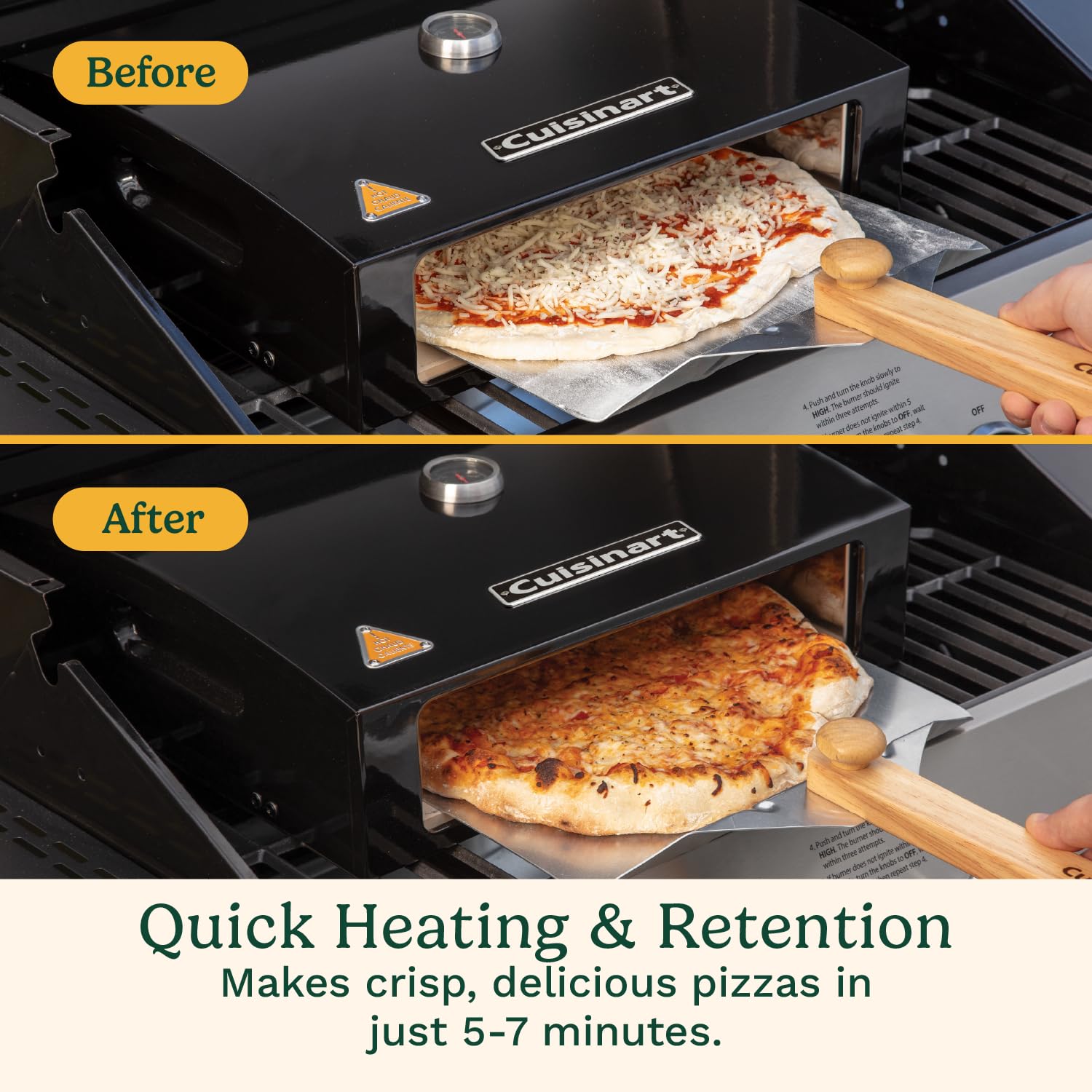 cuisinart-grill-top-pizza-oven-kit-with-12-inch-pizza-peel-cordierite-stone image 5