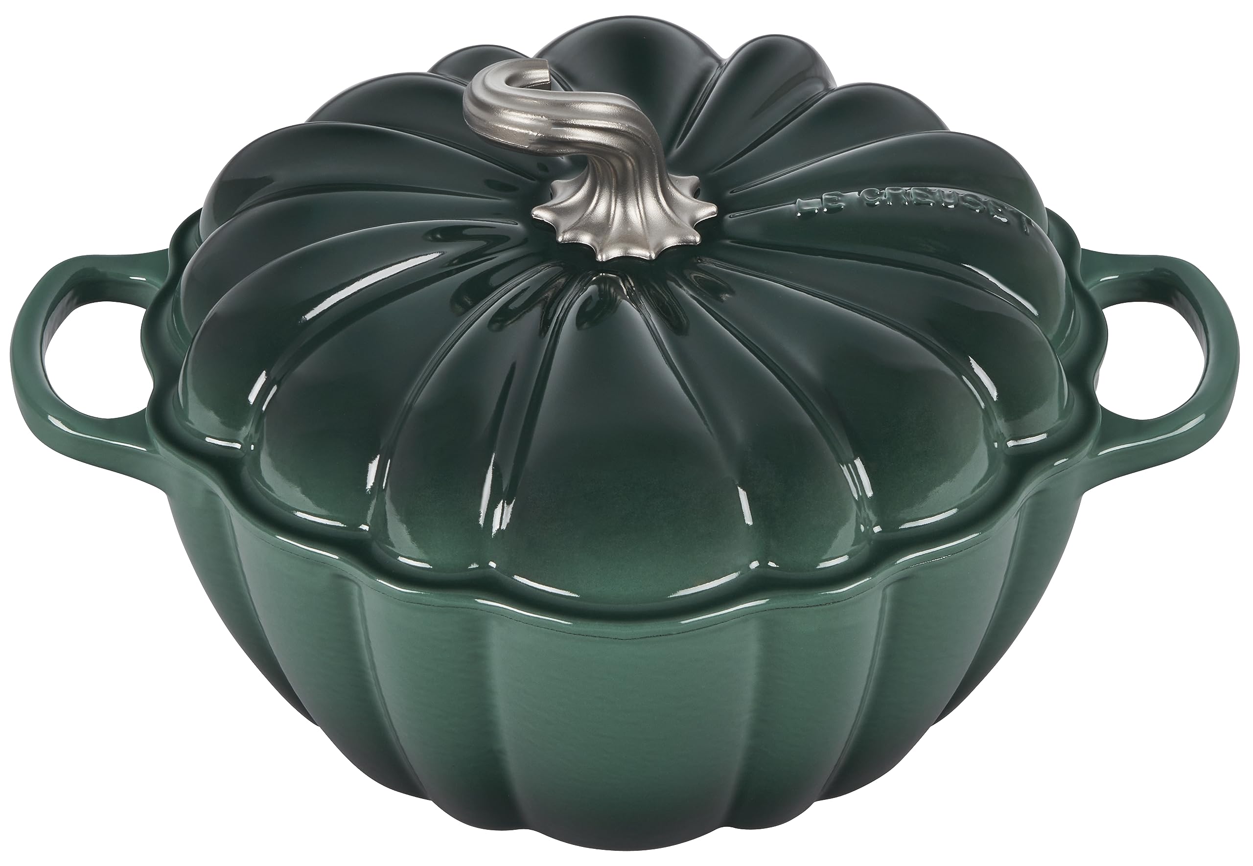 le-creuset-enameled-cast-iron-figural-pumpkin-cocotte-4-qt-artichaut image 1