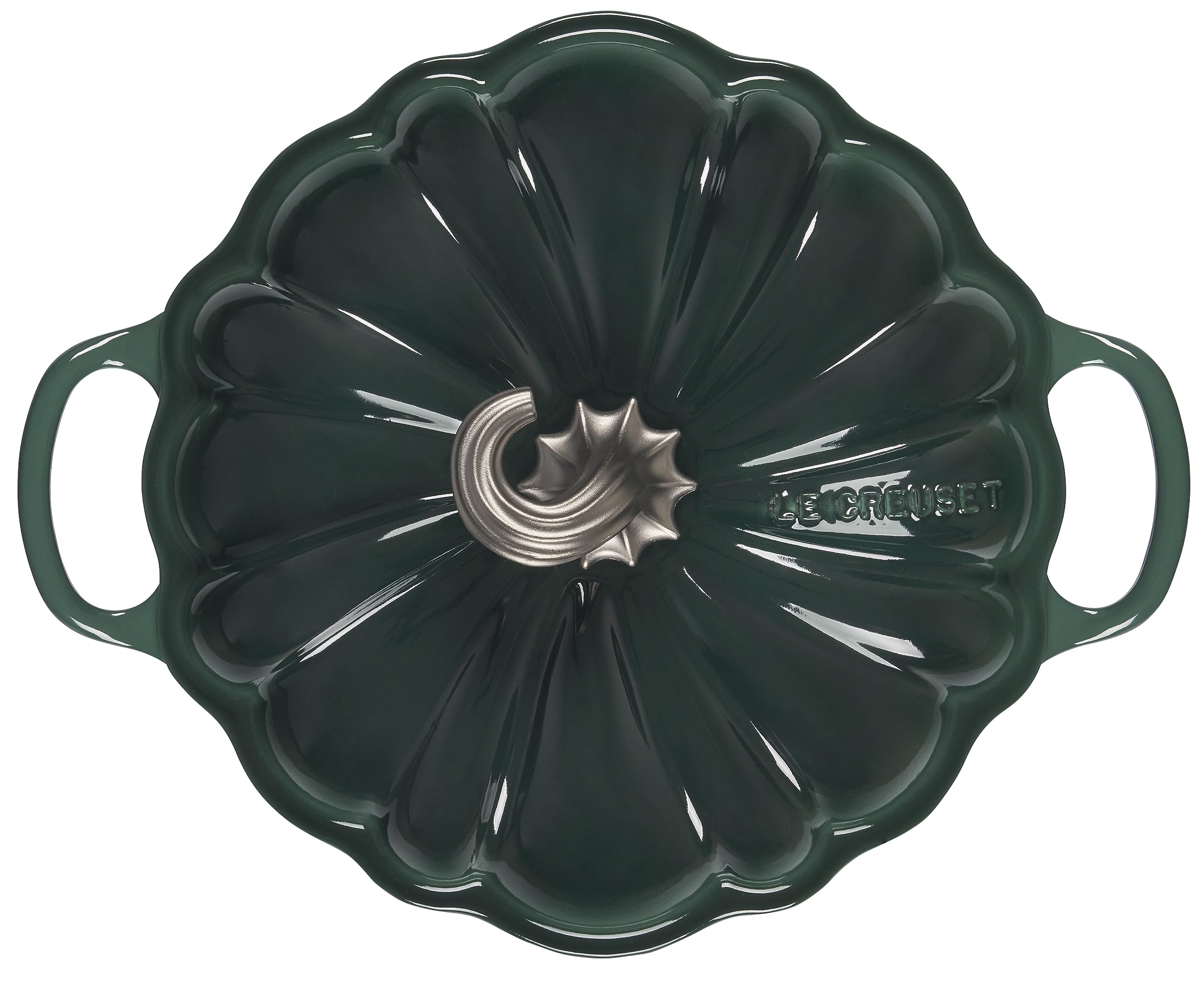 le-creuset-enameled-cast-iron-figural-pumpkin-cocotte-4-qt-artichaut image 2