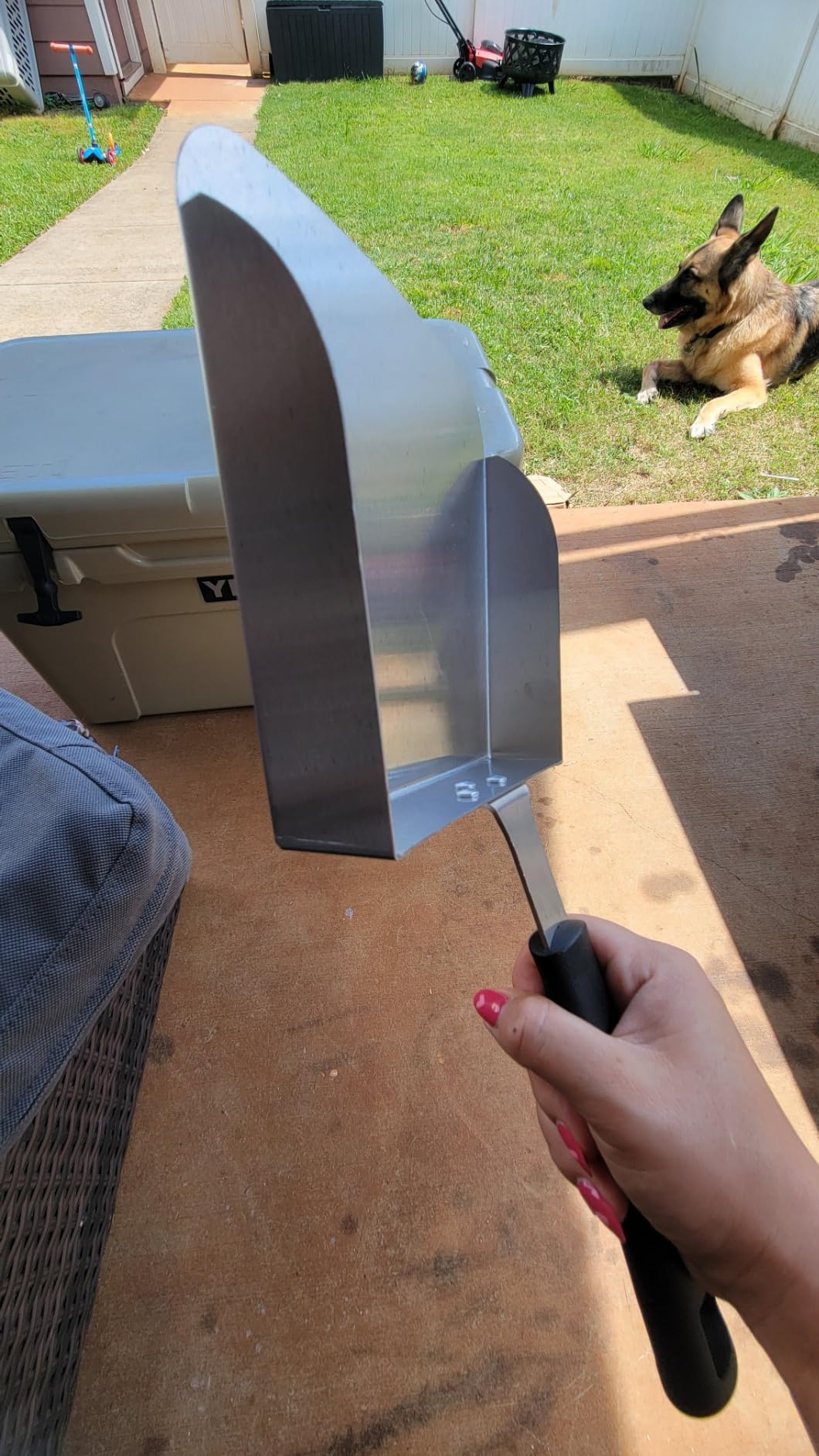 Good but the handle is short