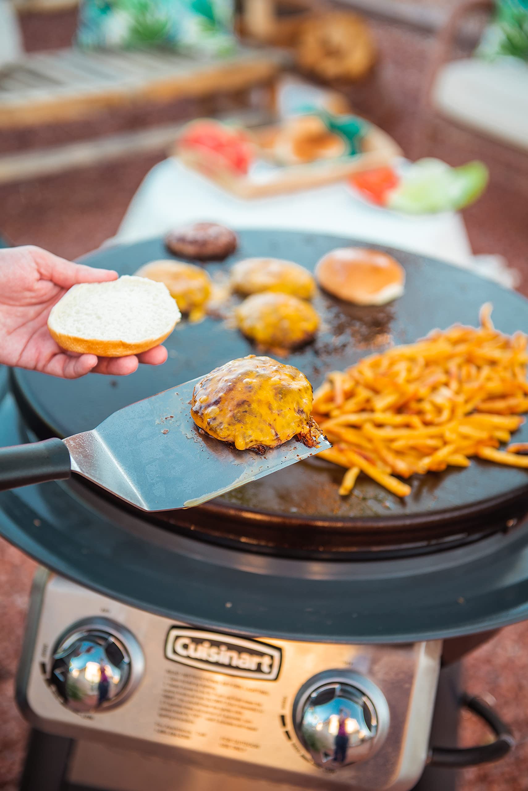 cuisinart-360-griddle-outdoor-cooking-center-22-inch-flat-top-gas-grill image 8