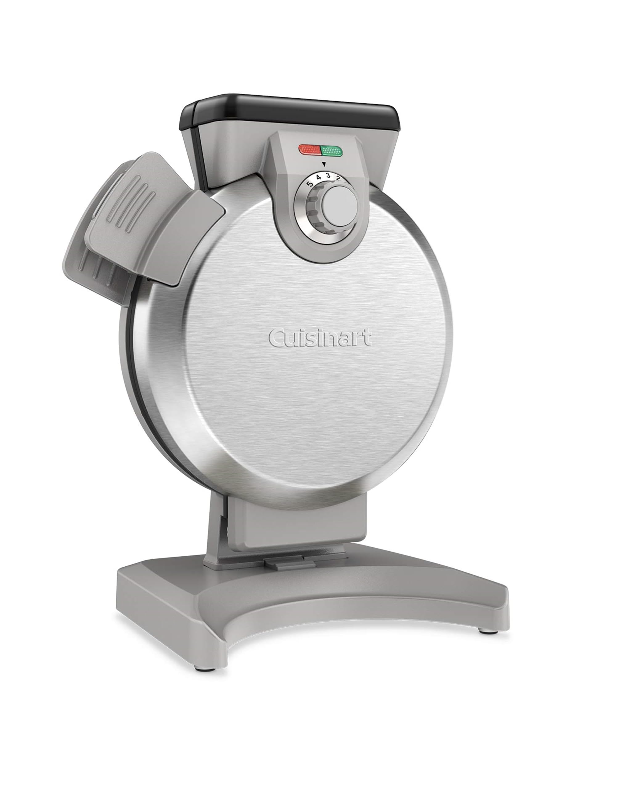 cuisinart-waf-v100p1-vertical-belgian-waffle-maker-brushed-stainless-steel image 1