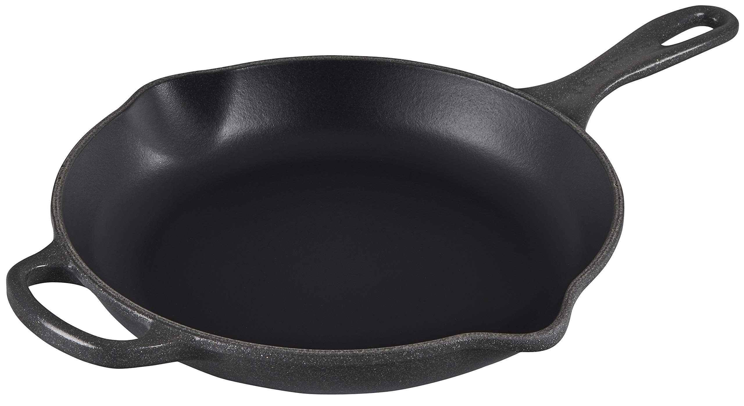 le-creuset-signature-enameled-cast-iron-skillet-10-25-1-3-4-qt-stone image 4