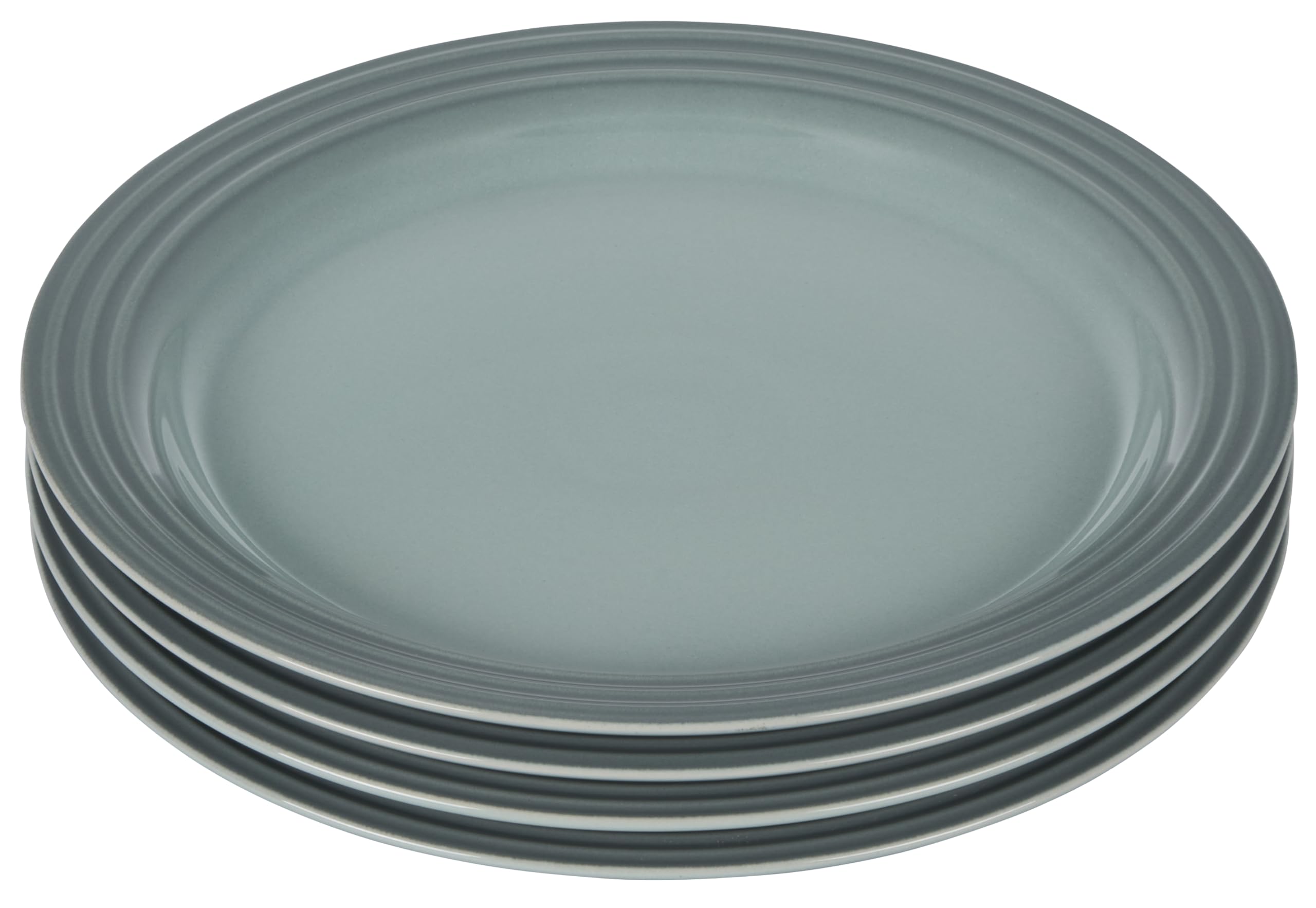 le-creuset-stoneware-dinner-plates-set-of-4-10-5-in-white image 6