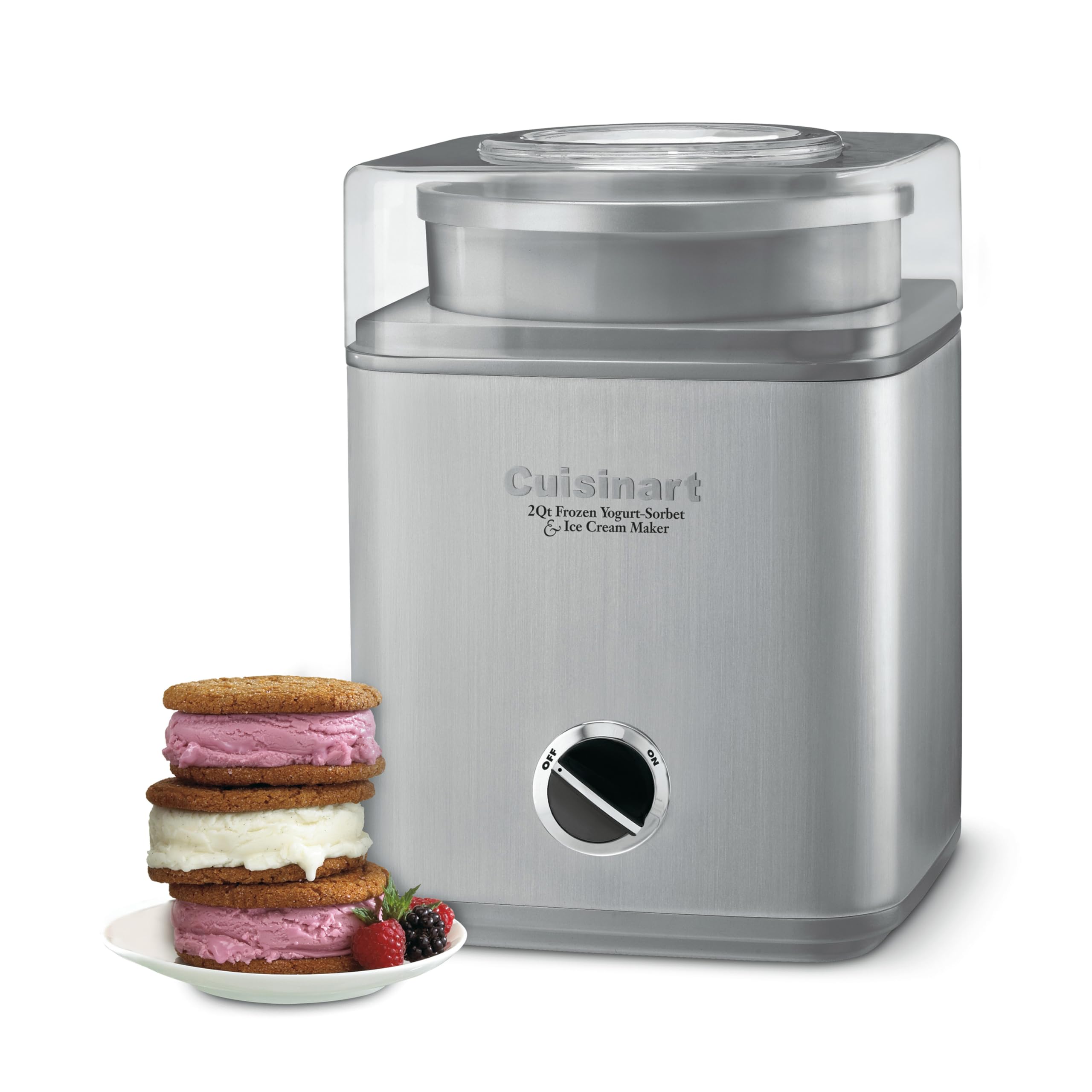 cuisinart-ice30bcp1-2-quart-automatic-ice-cream-maker image 1