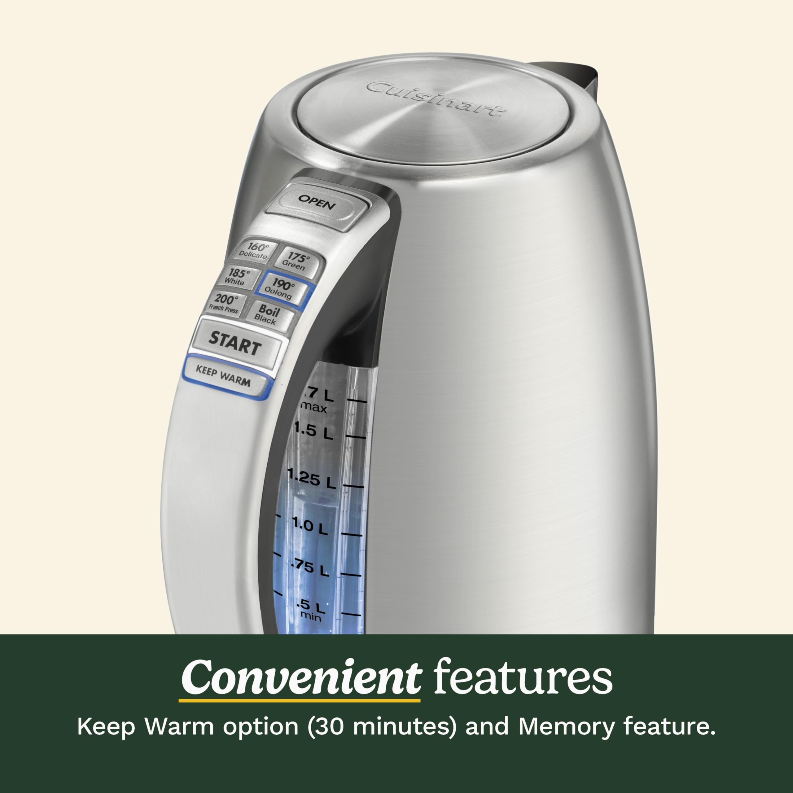 cuisinart-perfectemp-cpk-17p1-1-7-liter-electric-kettle image 5