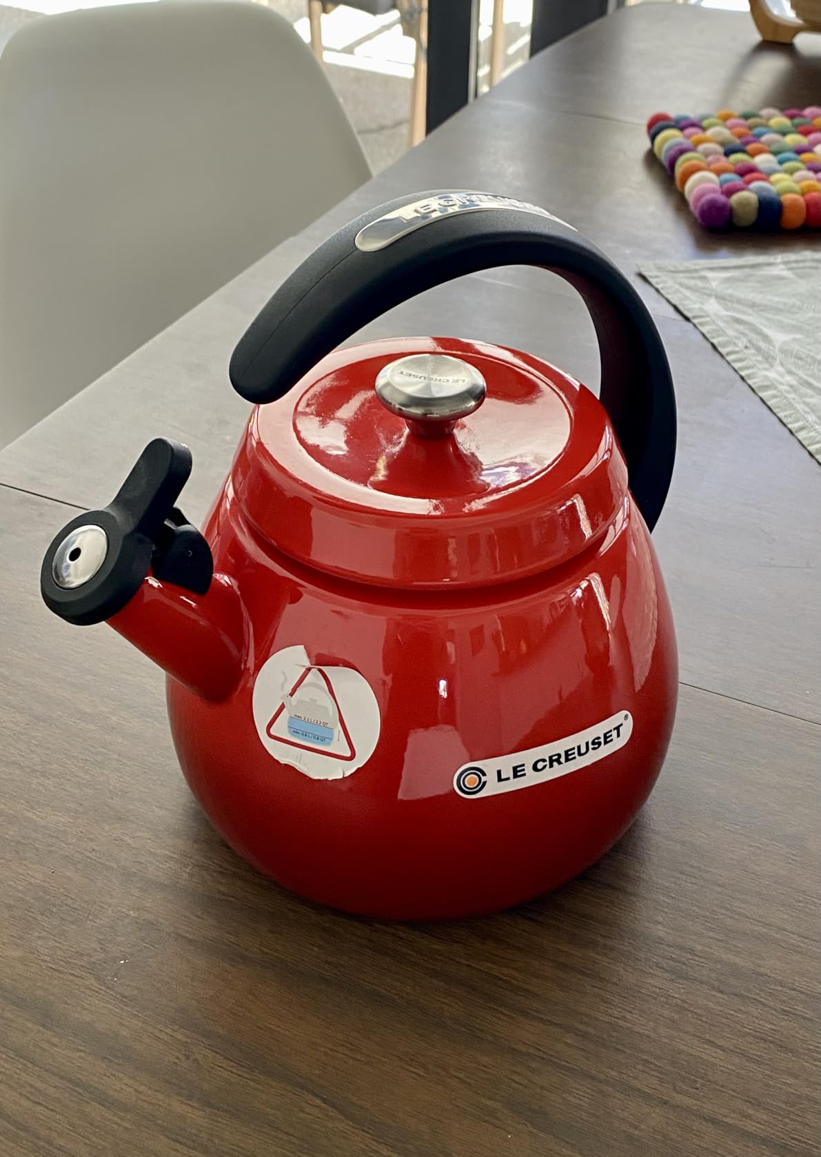 Third Le Creuset kettle