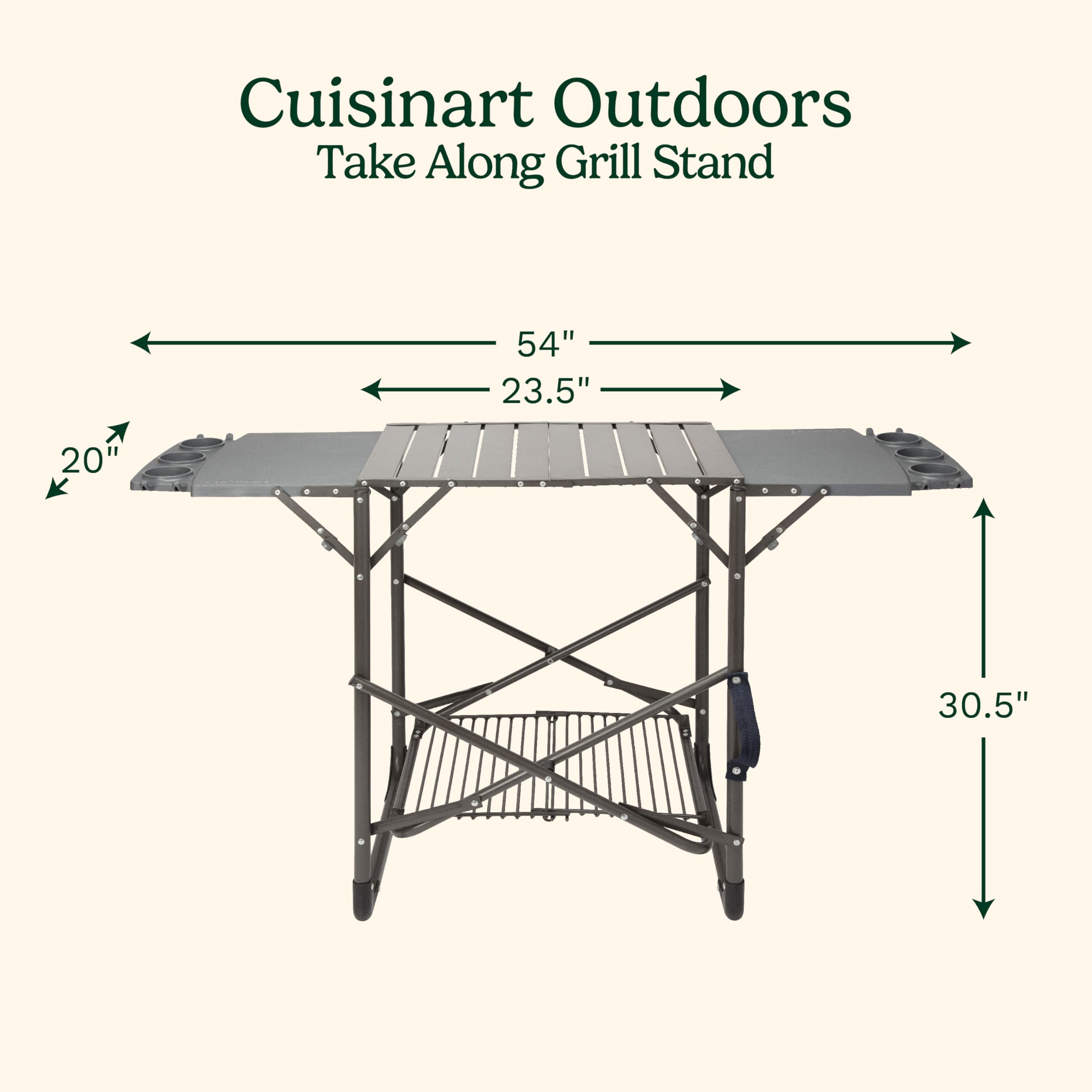 cuisinart-take-along-grill-stand-portable-folding-table-for-bbqs-and-camping image 2