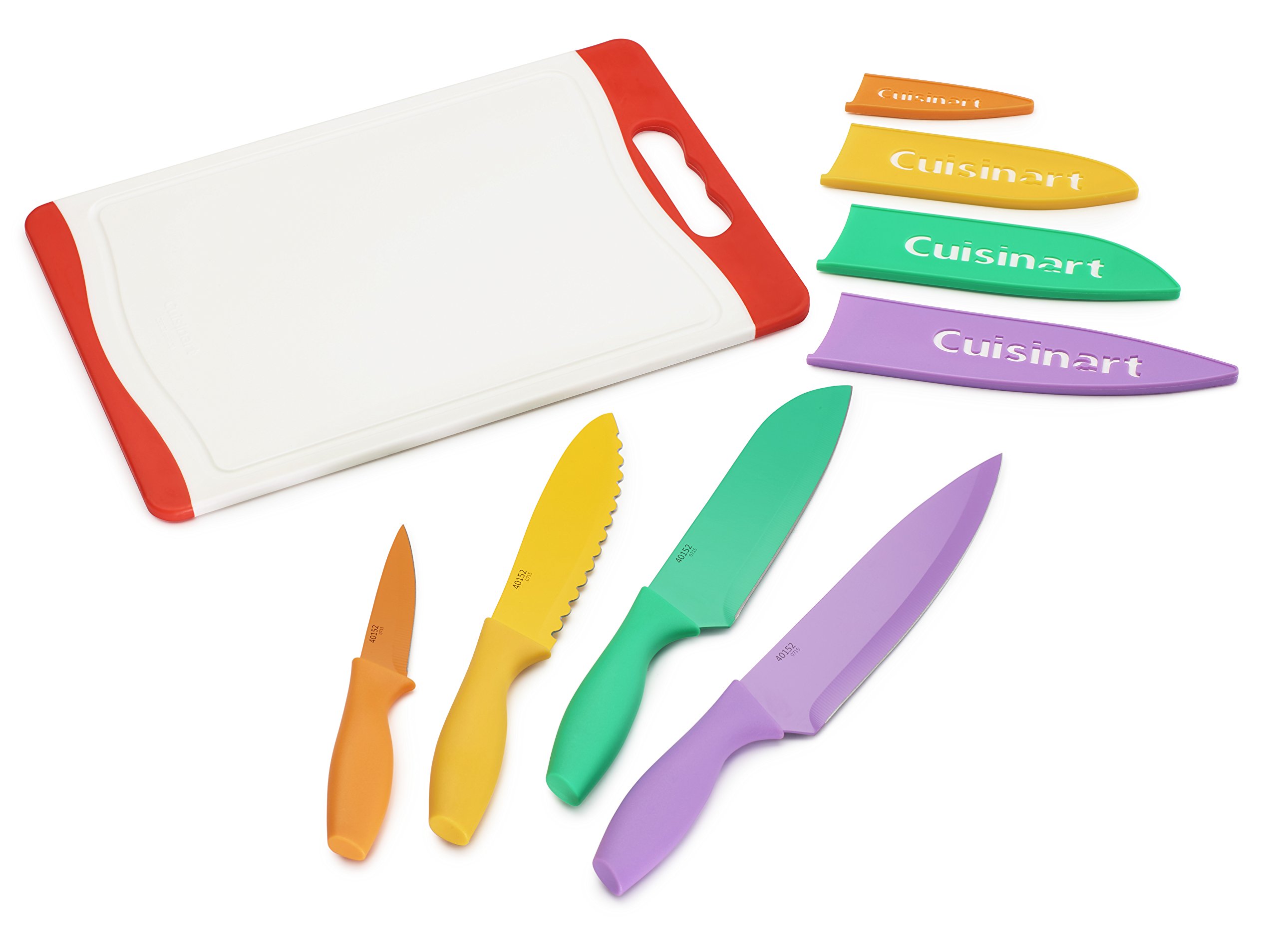 cuisinart-advantage-color-collection-9-piece-cutlery-set-with-cutting-board image 1