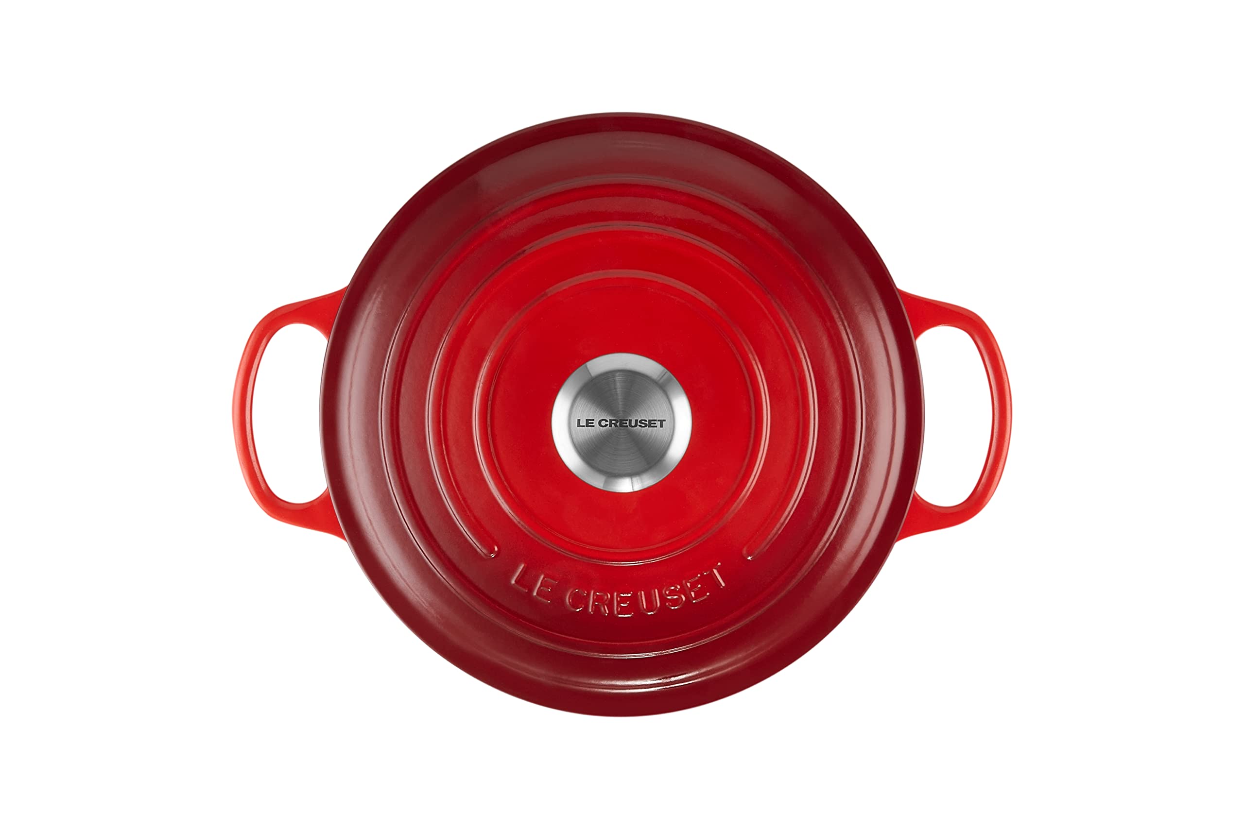 le-creuset-enameled-cast-iron-signature-round-wide-dutch-oven-3-5-qt-cerise image 3