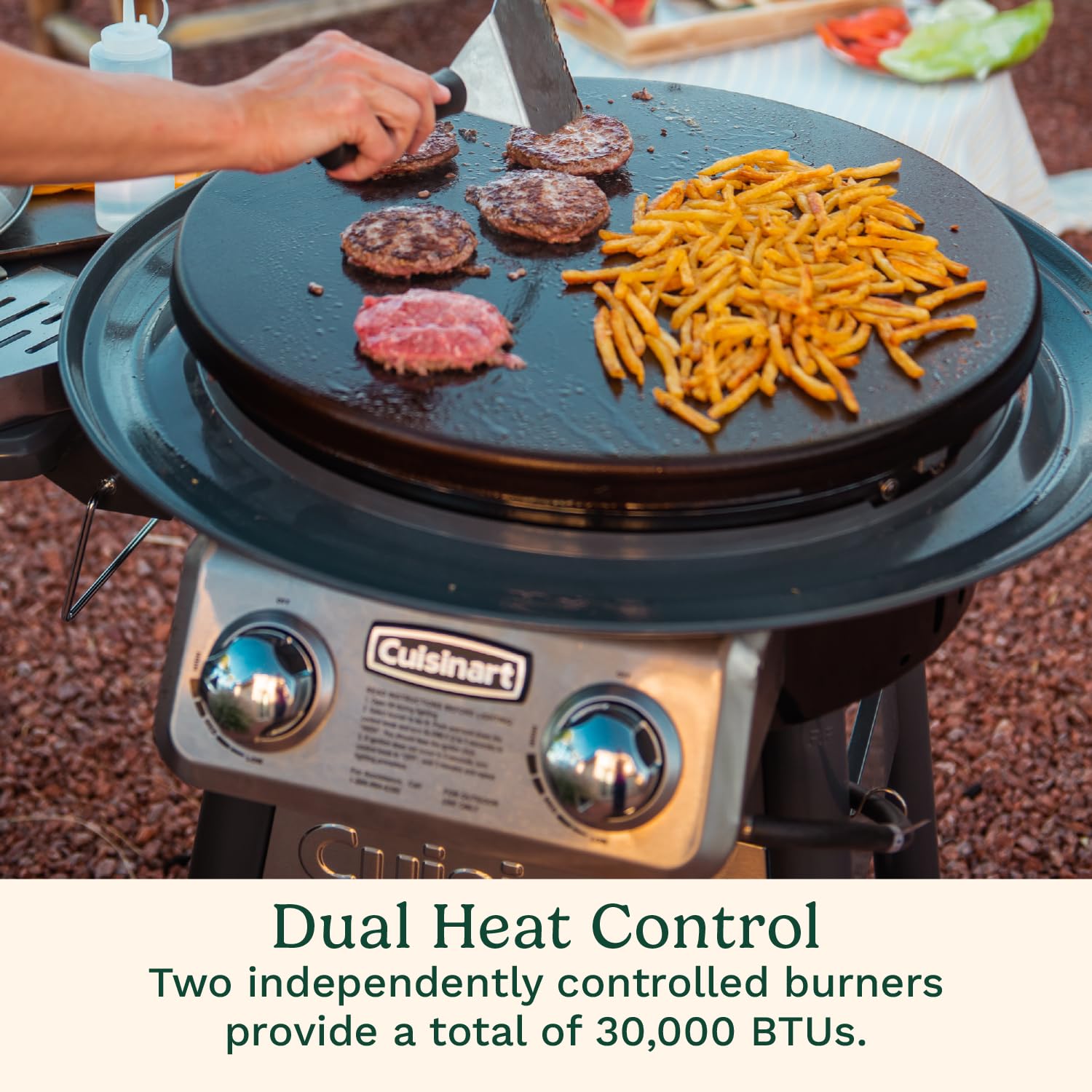 cuisinart-360-griddle-outdoor-cooking-center-22-inch-flat-top-gas-grill image 4