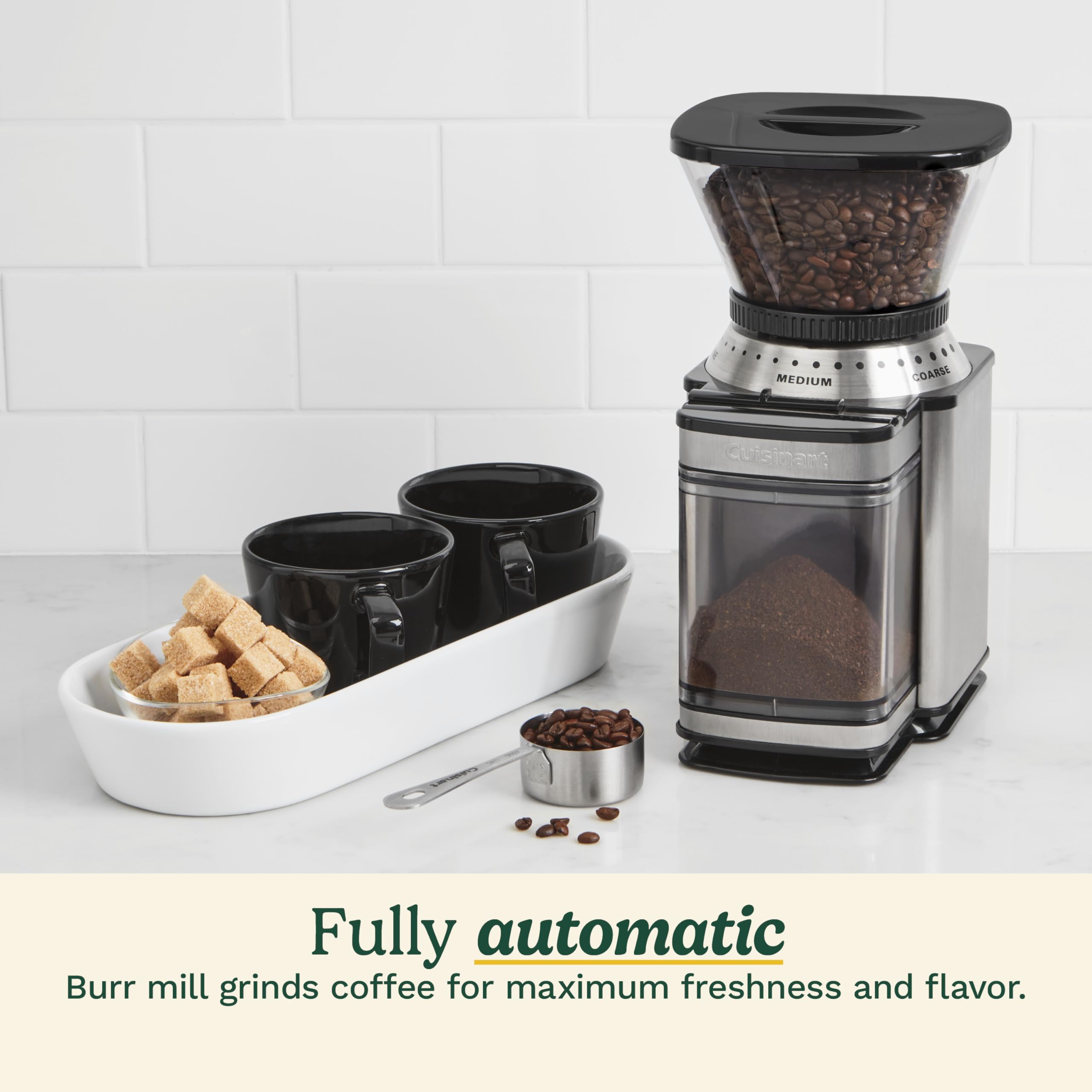 cuisinart-dbm-8p1-automatic-burr-coffee-grinder-18-position-black-stainless image 3