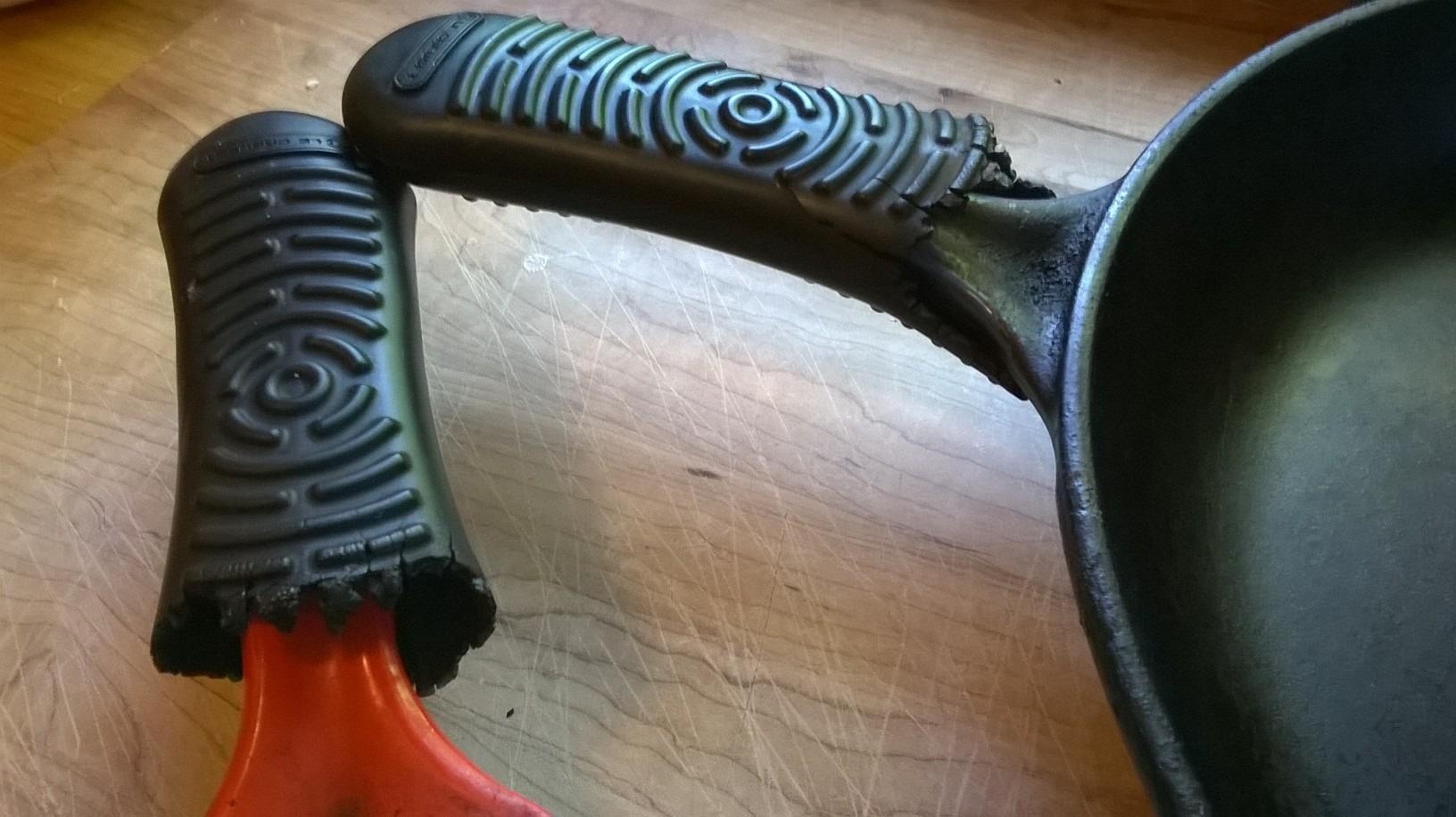 No more hot pan handles